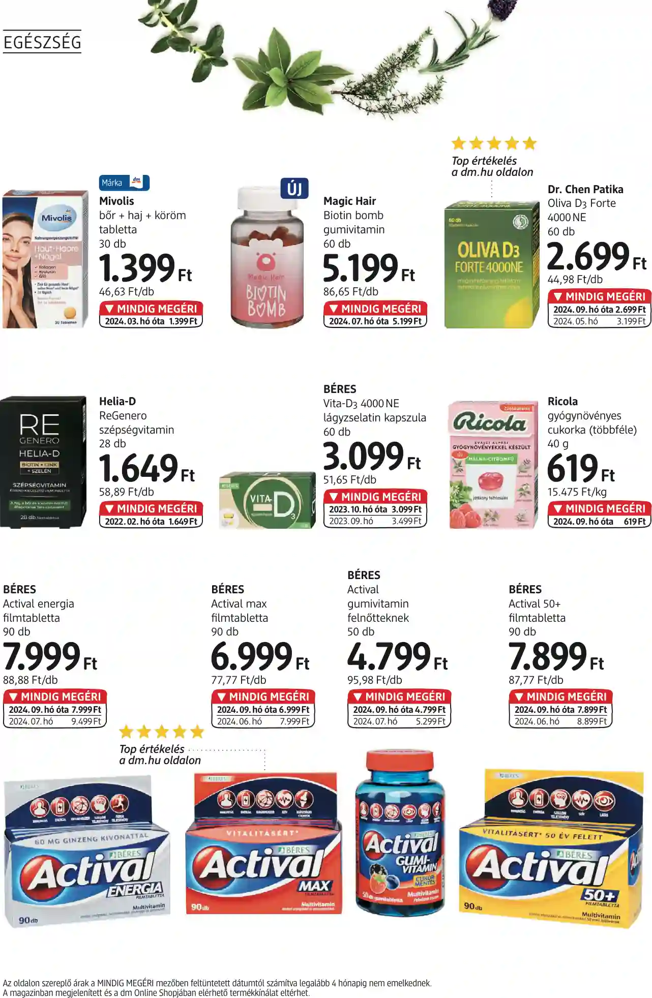 DM AKCIÓS ÚJSÁG 40. HÉT  (12 oldal)