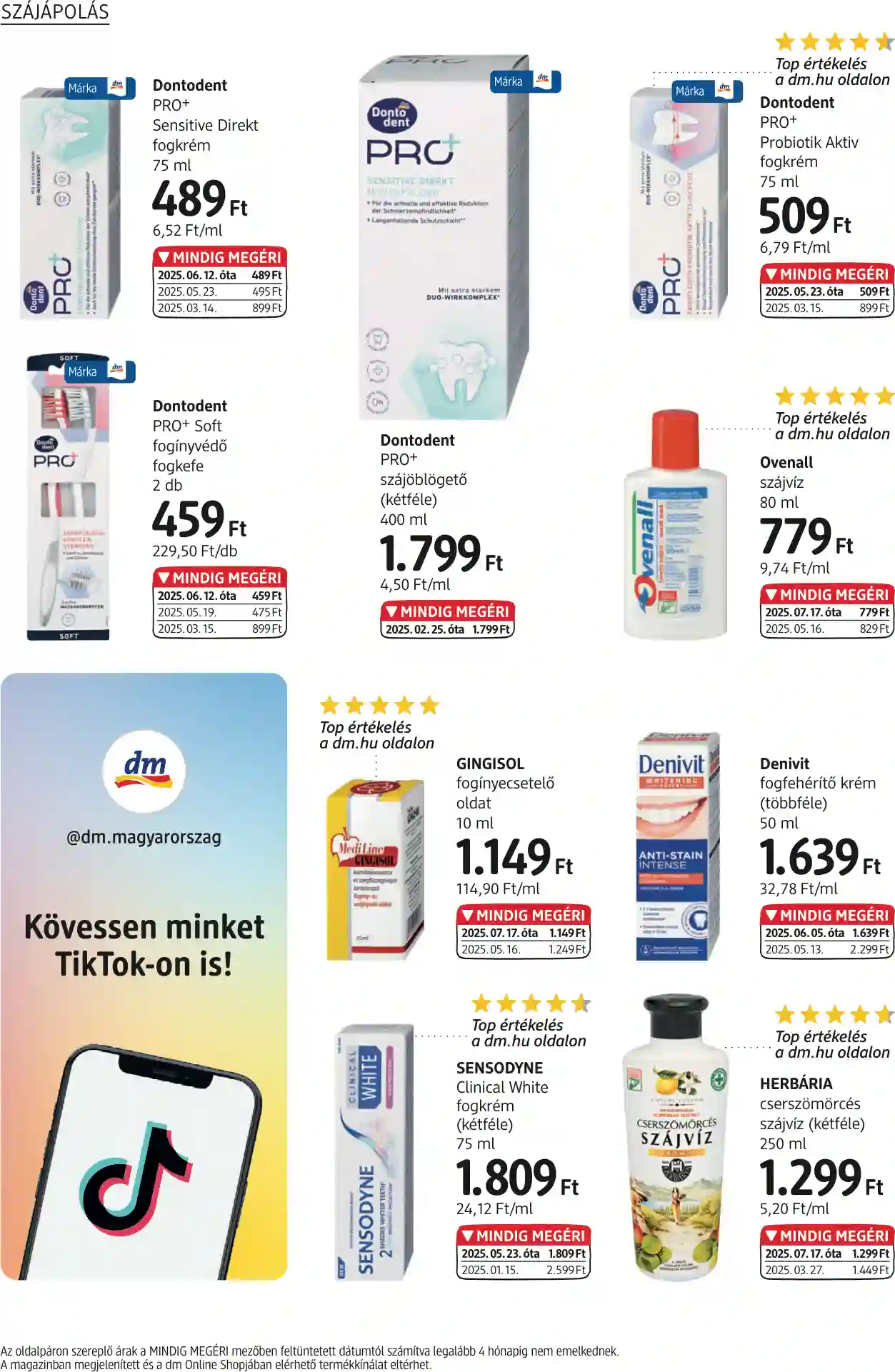 DM AKCIÓS ÚJSÁG 29. HÉT  (8 oldal)