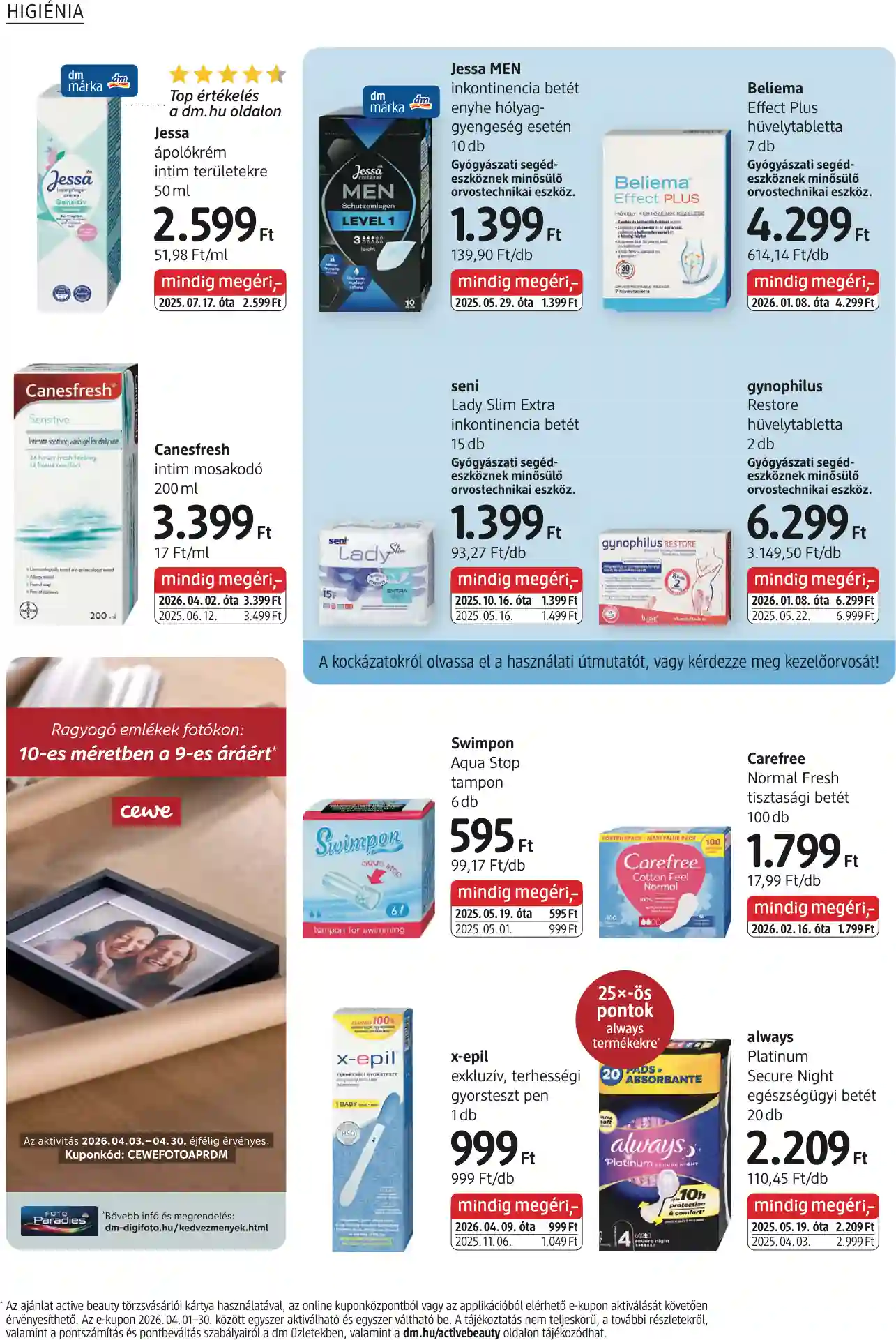 DM AKCIÓS ÚJSÁG 15. HÉT  (4 oldal)