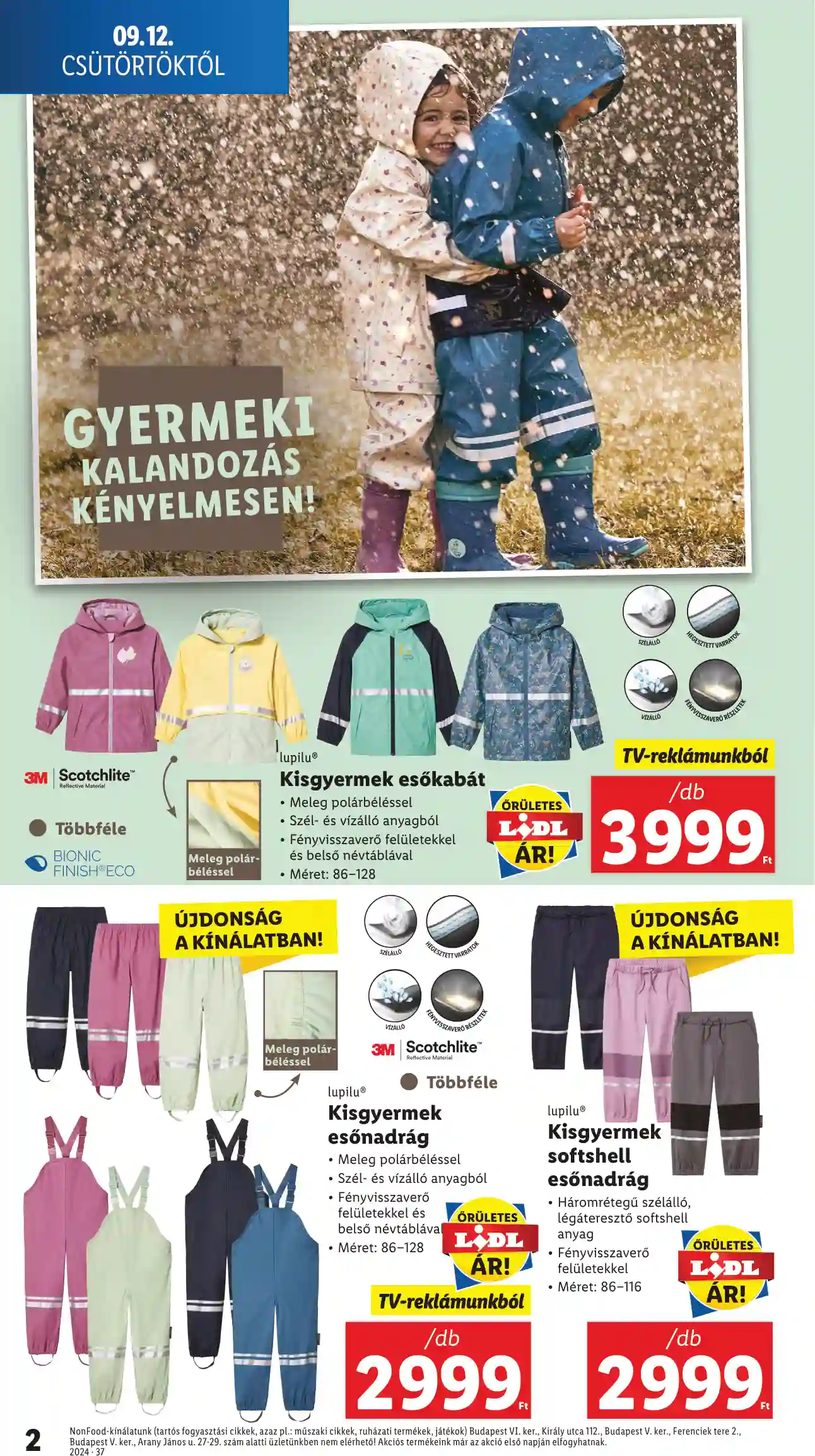 Lidl akciós újság 37. hét (2 oldal)