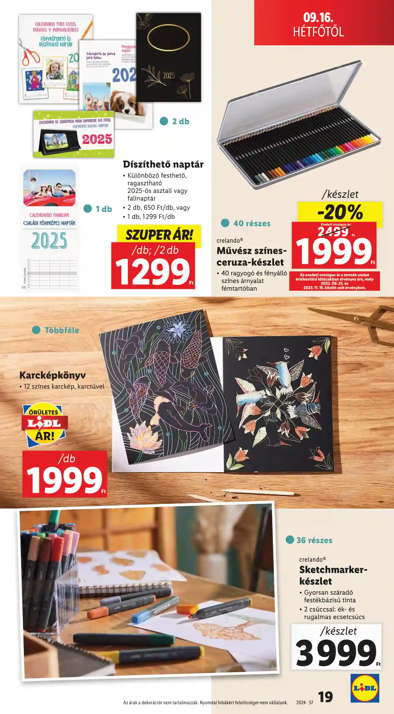Lidl akciós újság 37. hét (11 oldal)