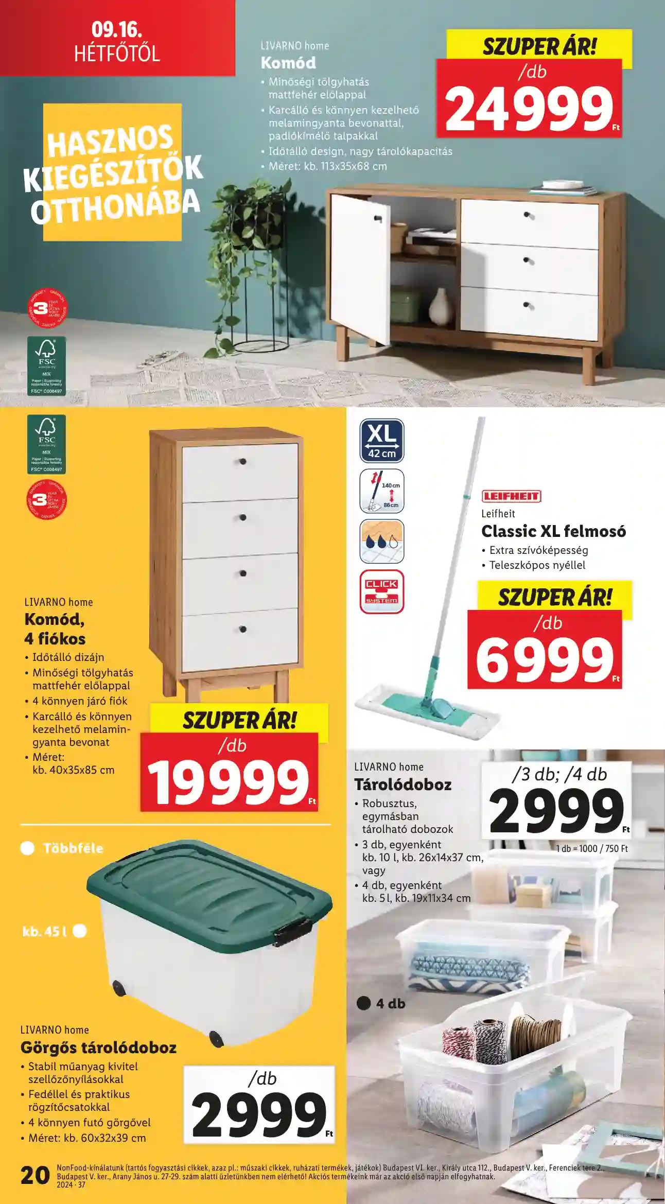 Lidl akciós újság 37. hét (12 oldal)