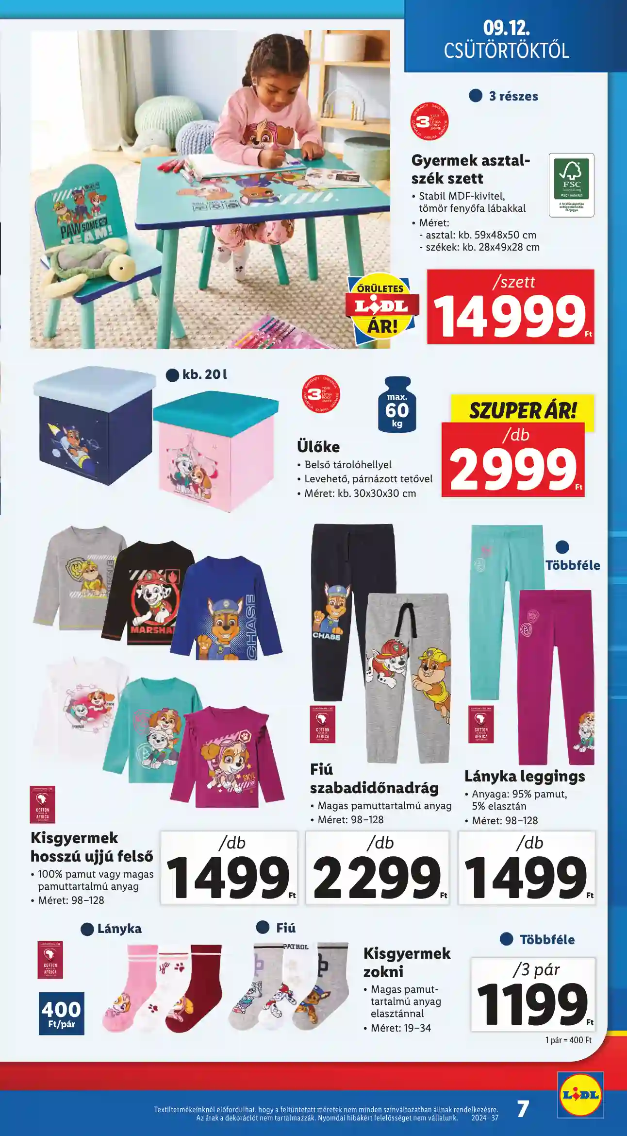 Lidl akciós újság 37. hét (18 oldal)