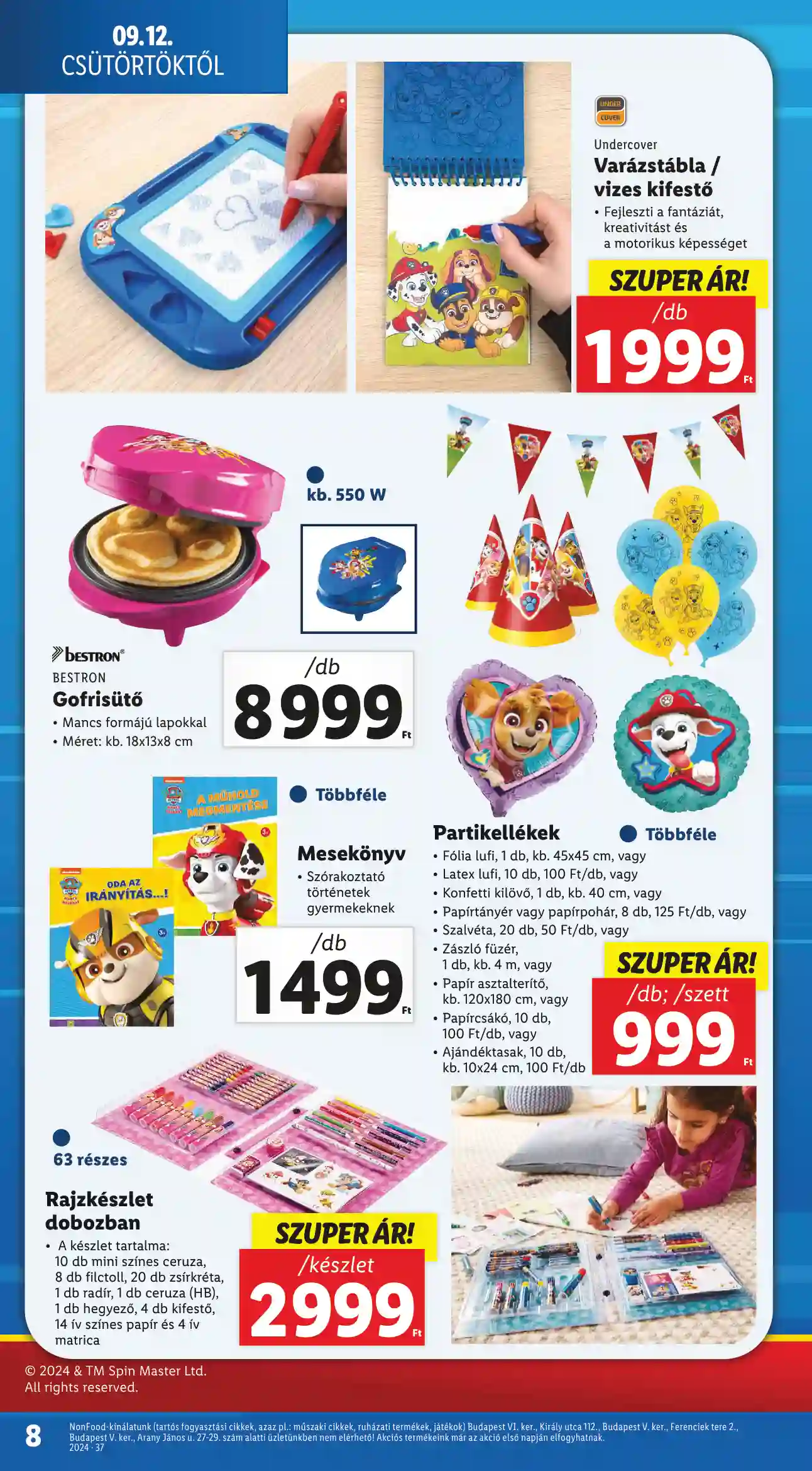 Lidl akciós újság 37. hét (19 oldal)