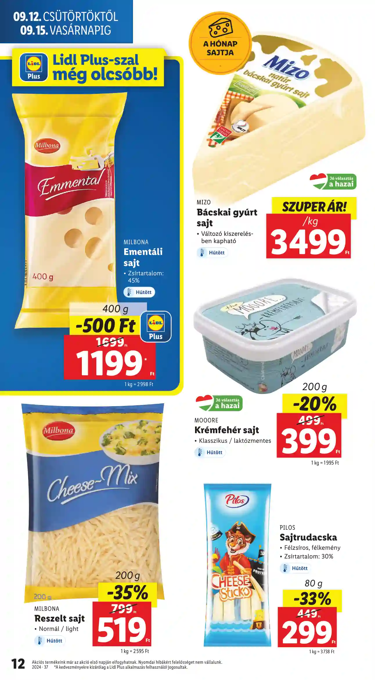 Lidl akciós újság 37. hét (4 oldal)