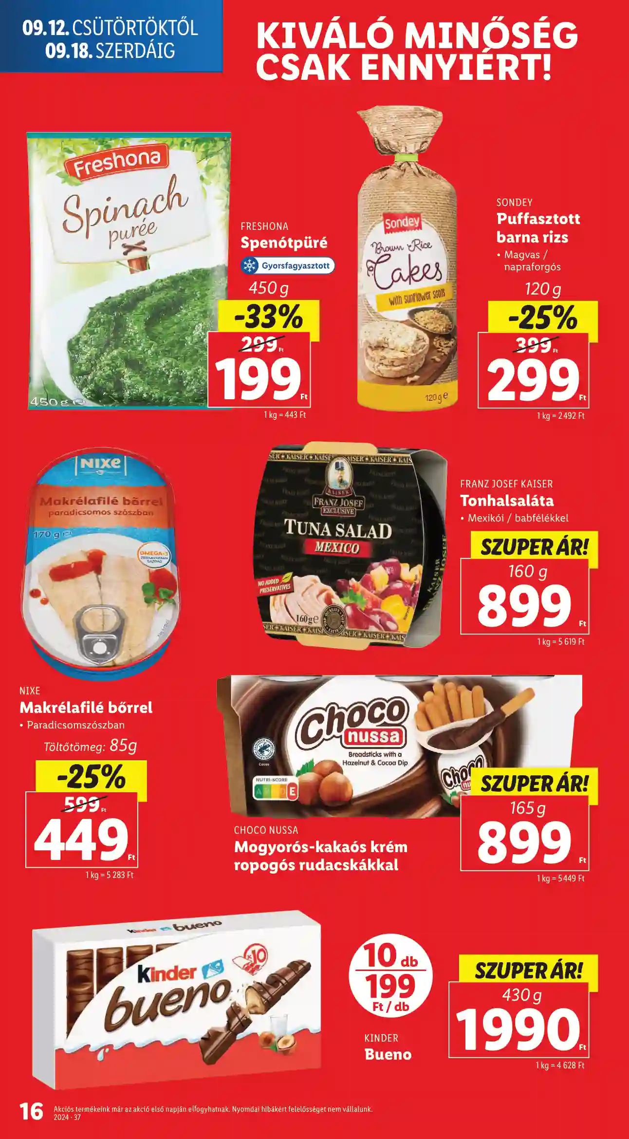 Lidl akciós újság 37. hét (8 oldal)