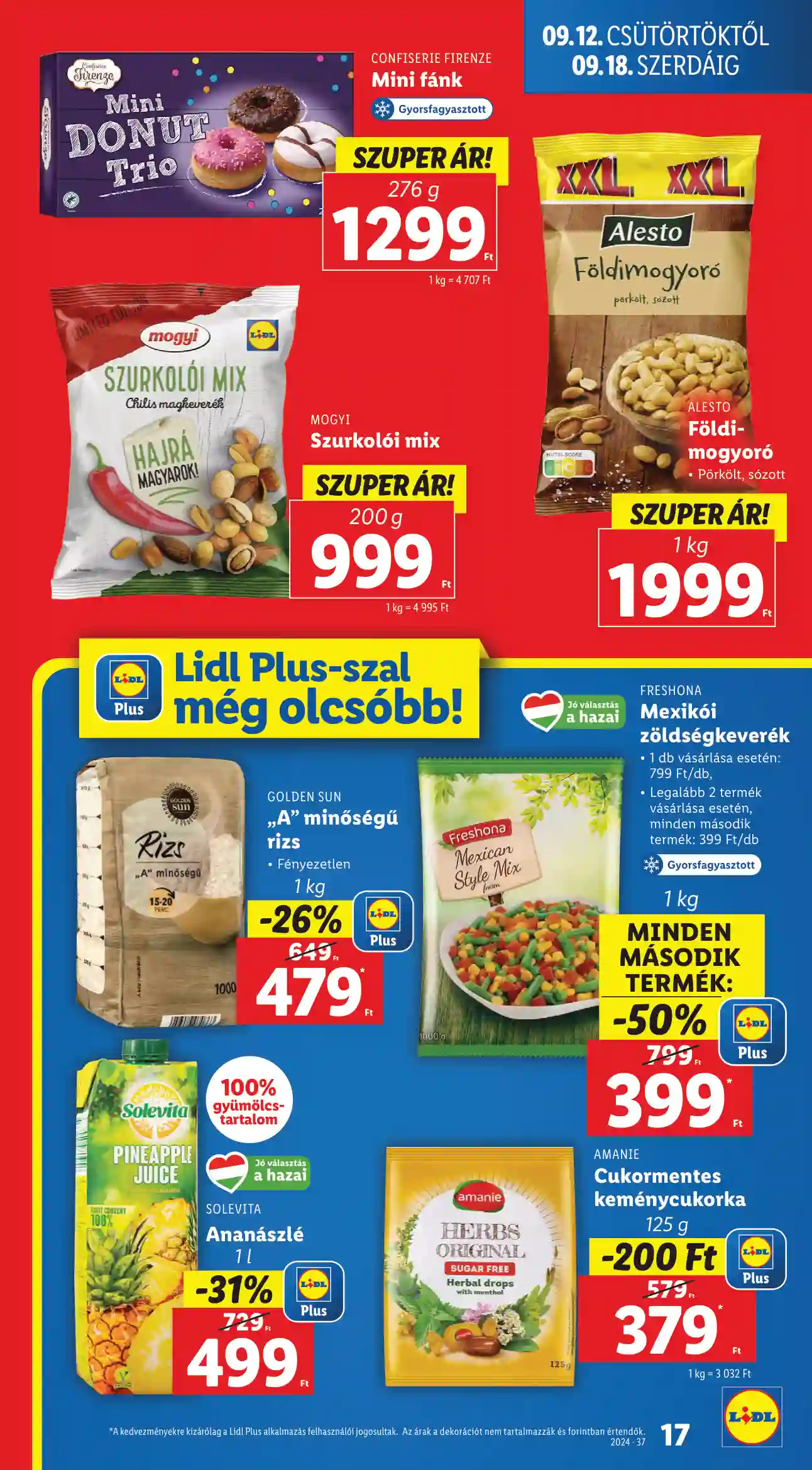 Lidl akciós újság 37. hét (9 oldal)