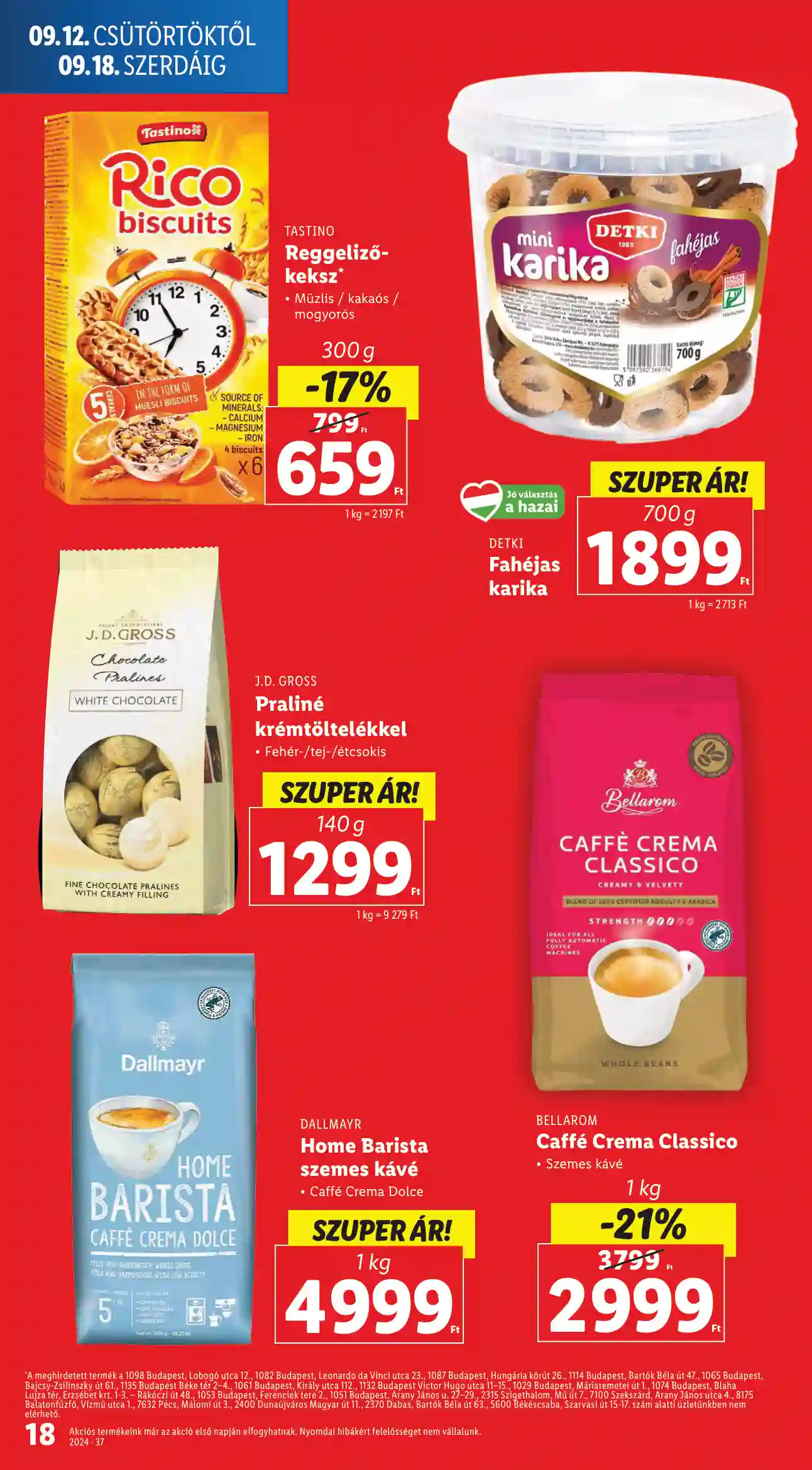 Lidl akciós újság 37. hét (10 oldal)