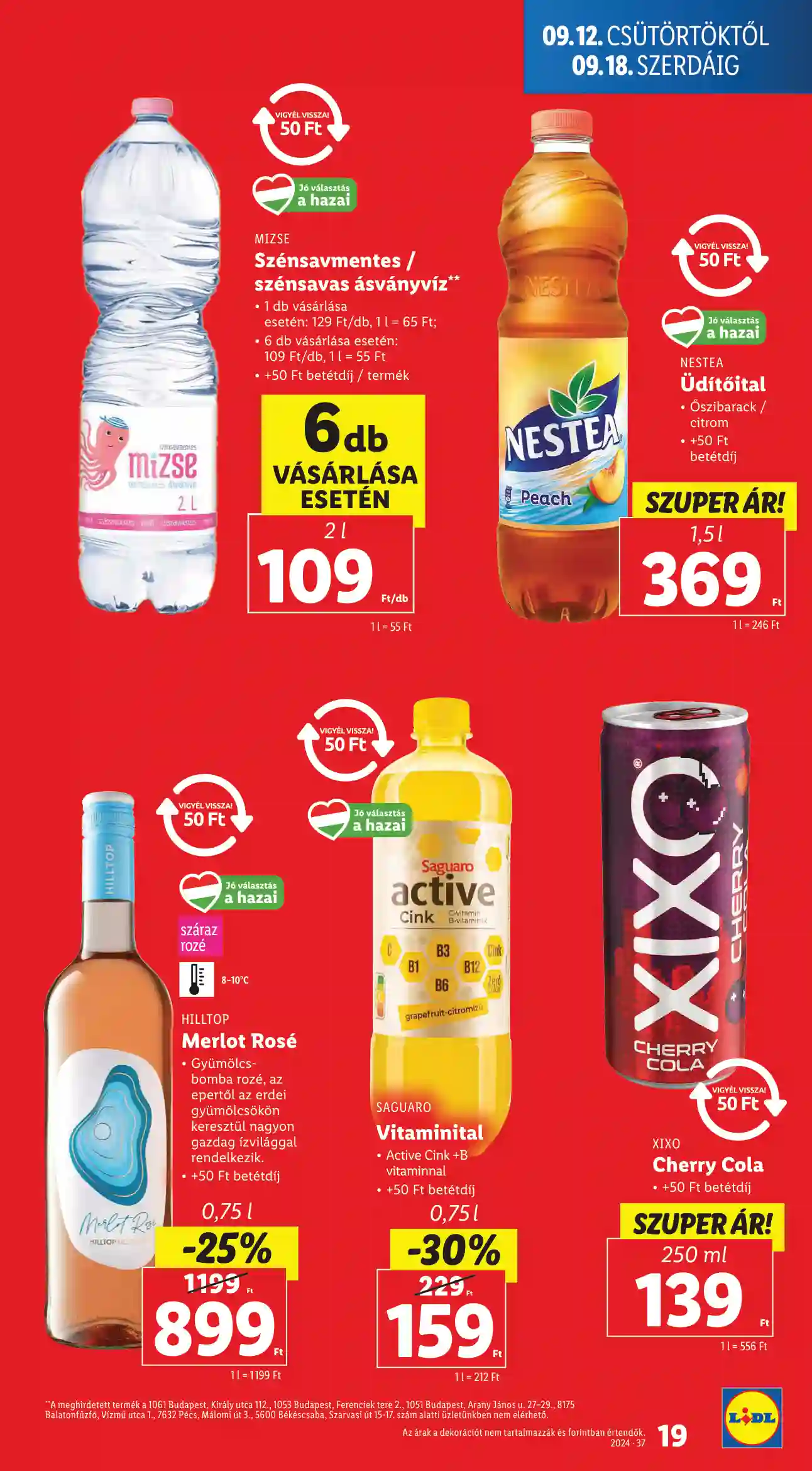 Lidl akciós újság 37. hét (11 oldal)