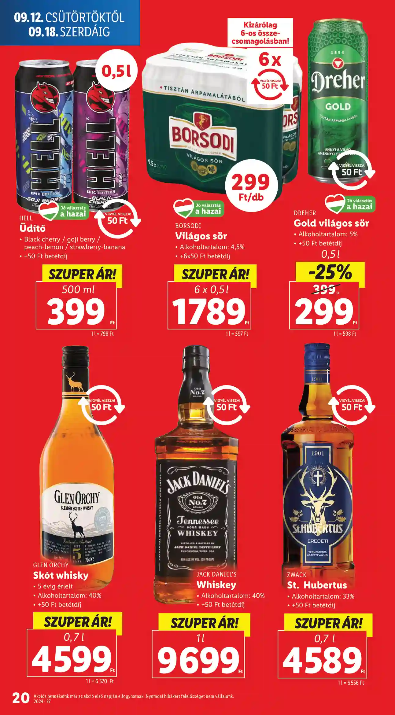 Lidl akciós újság 37. hét (12 oldal)