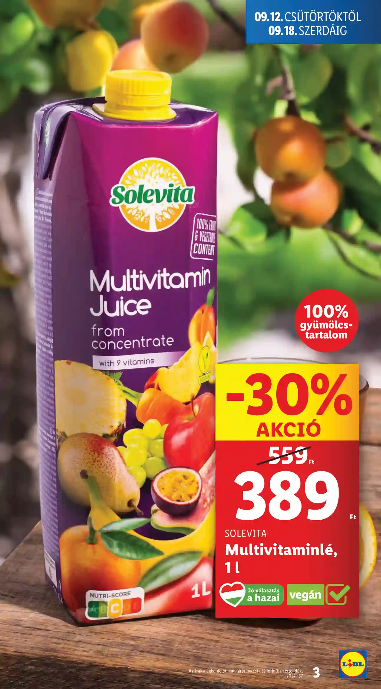 Lidl akciós újság 37. hét (13 oldal)