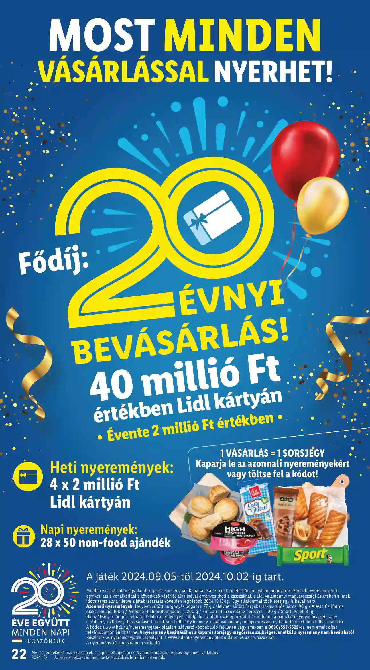Lidl akciós újság 37. hét (15 oldal)
