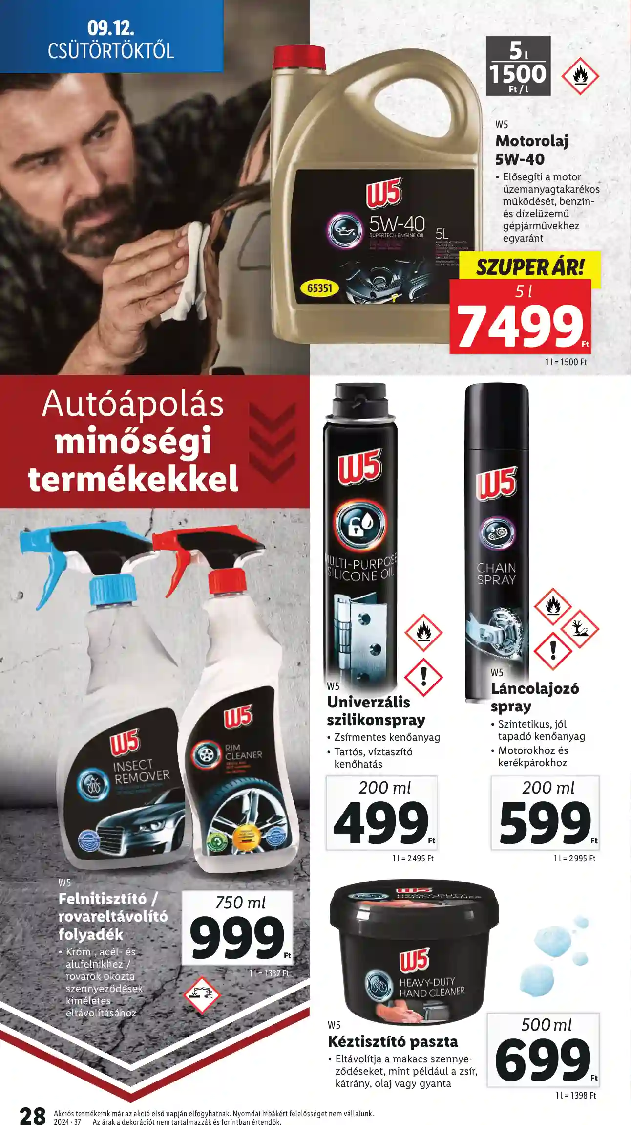 Lidl akciós újság 37. hét (21 oldal)