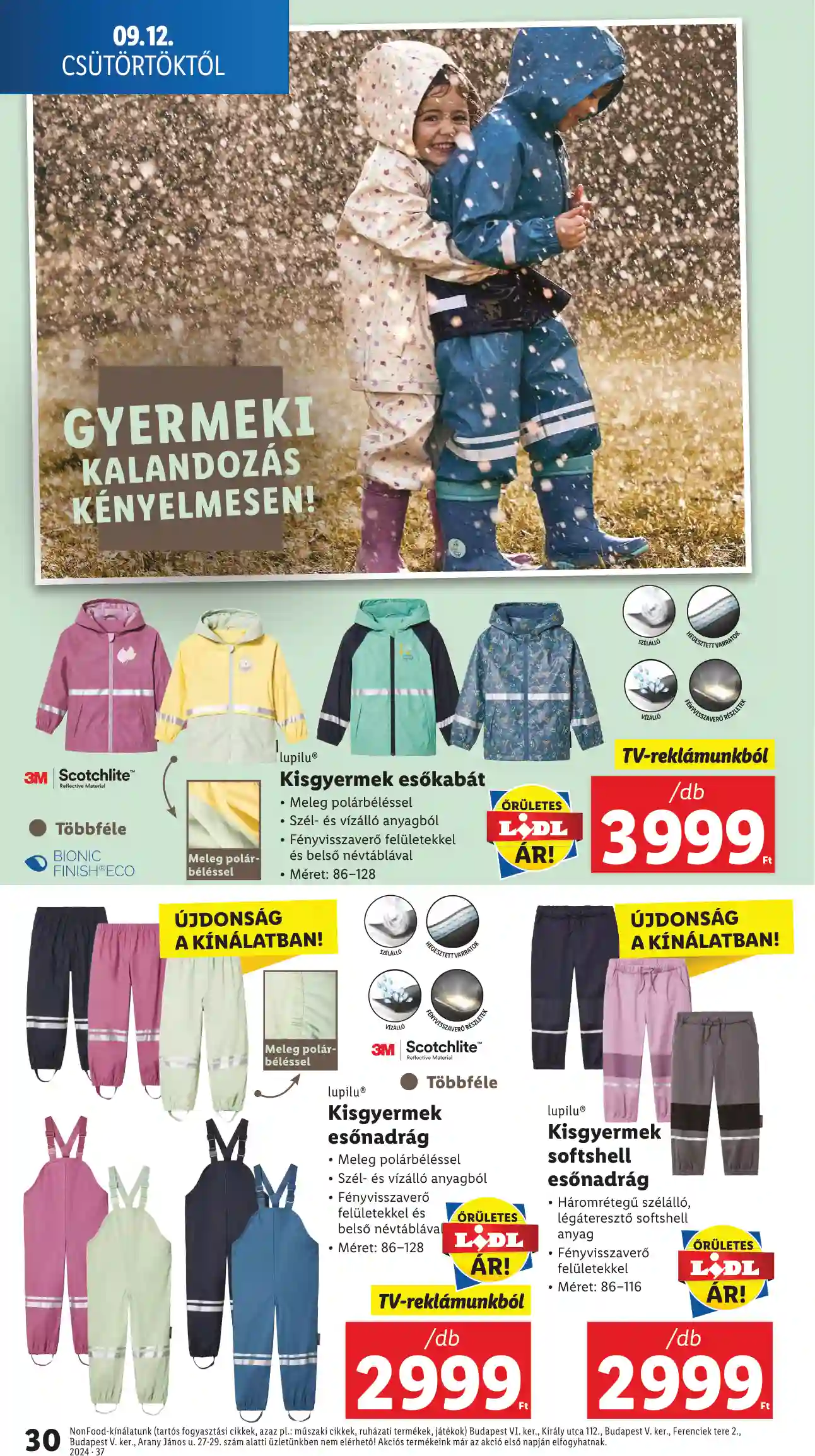 Lidl akciós újság 37. hét (23 oldal)
