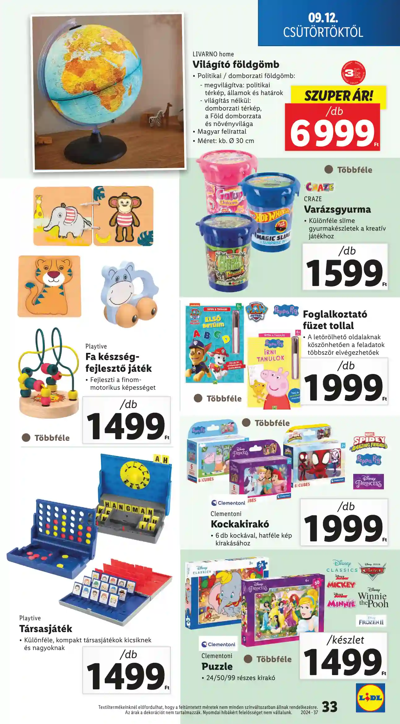 Lidl akciós újság 37. hét (27 oldal)