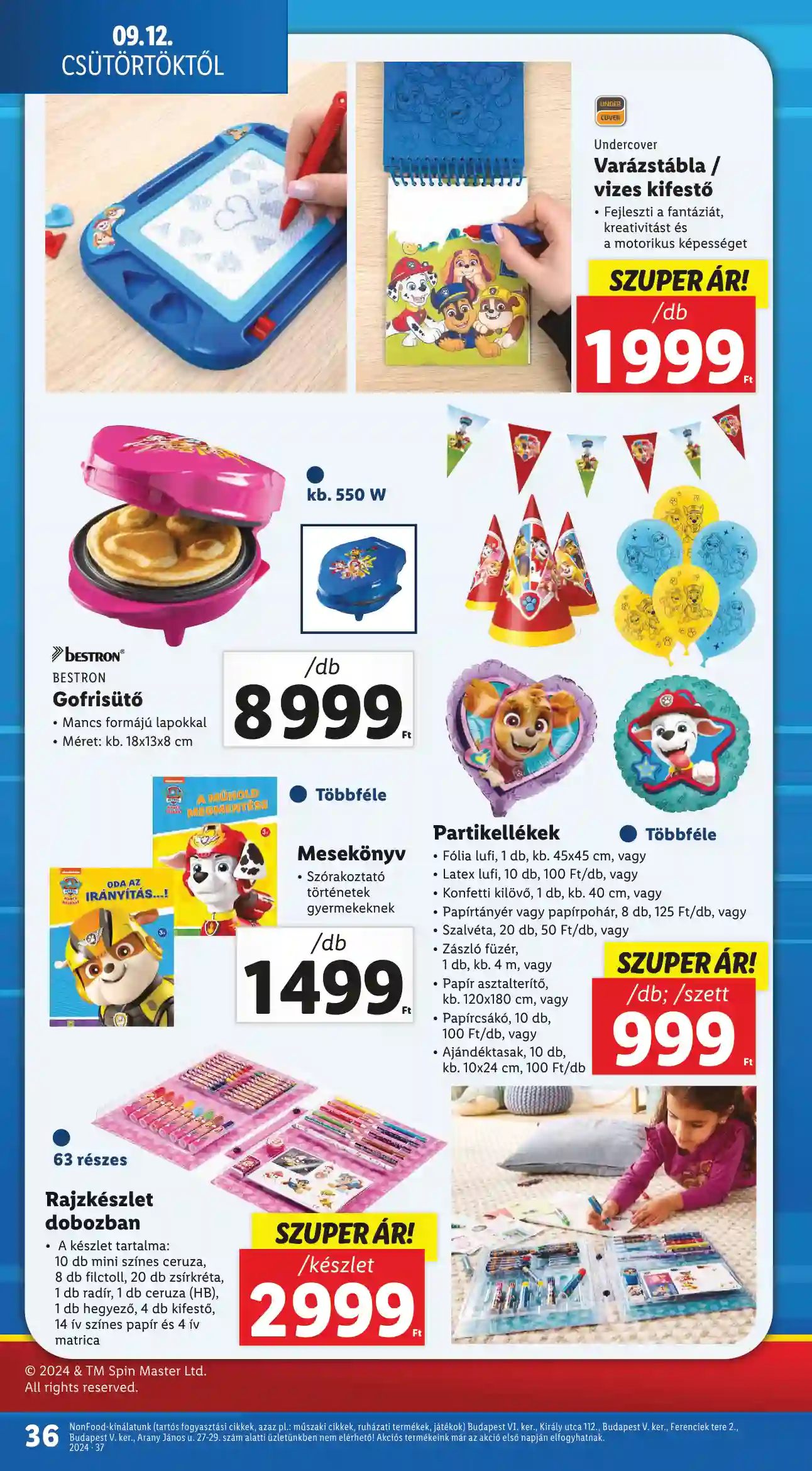 Lidl akciós újság 37. hét (30 oldal)
