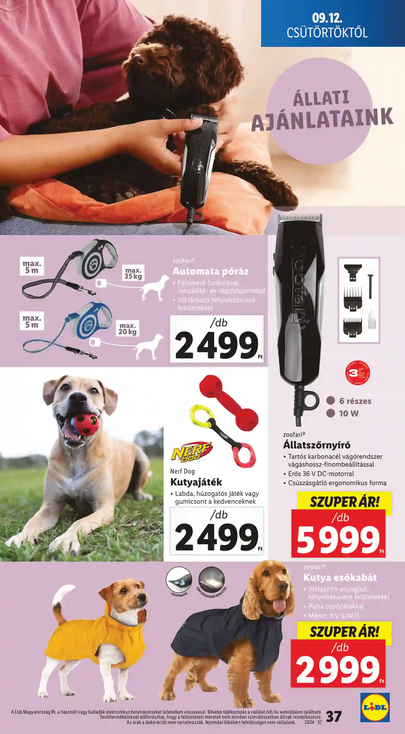 Lidl akciós újság 37. hét (31 oldal)