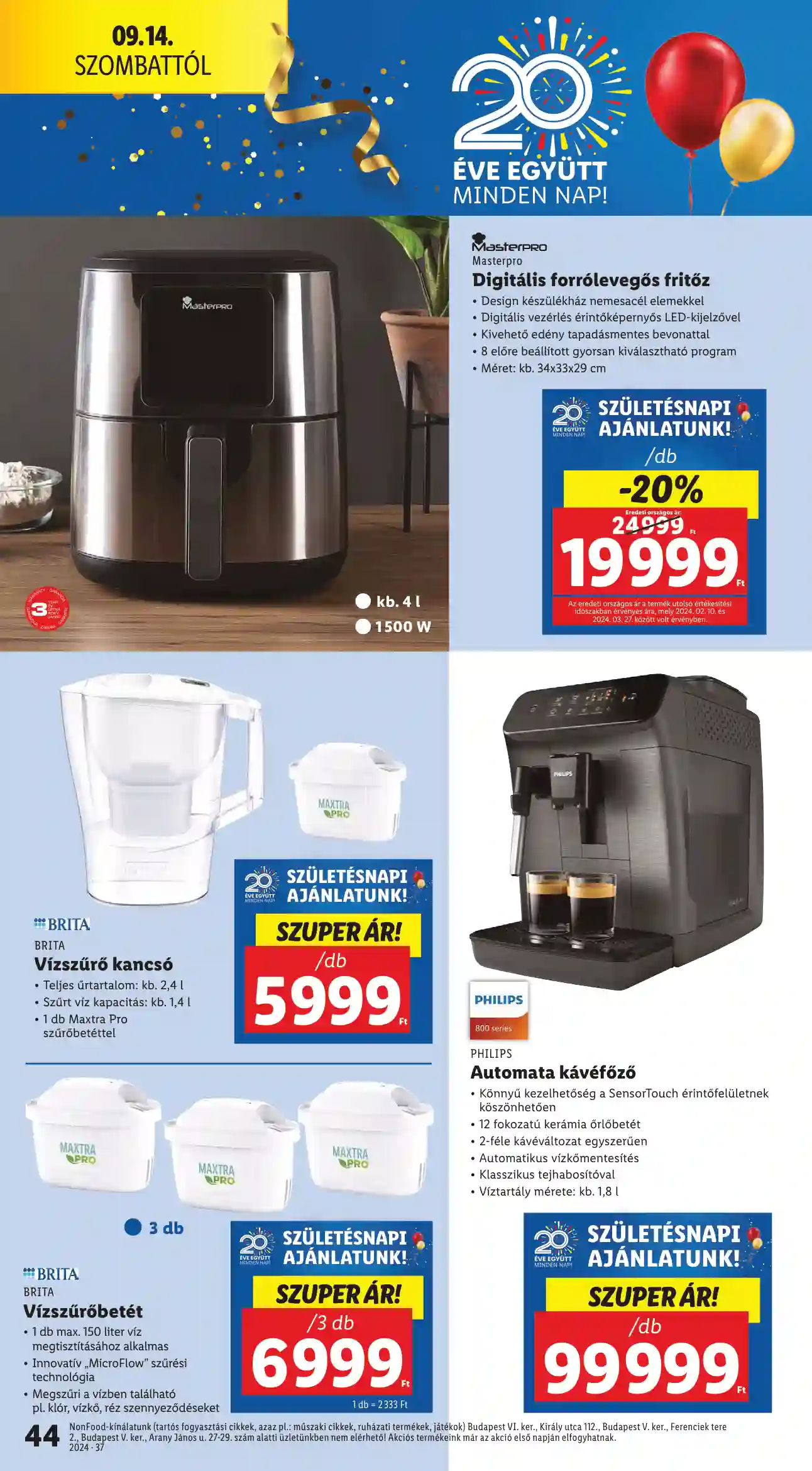 Lidl akciós újság 37. hét (39 oldal)