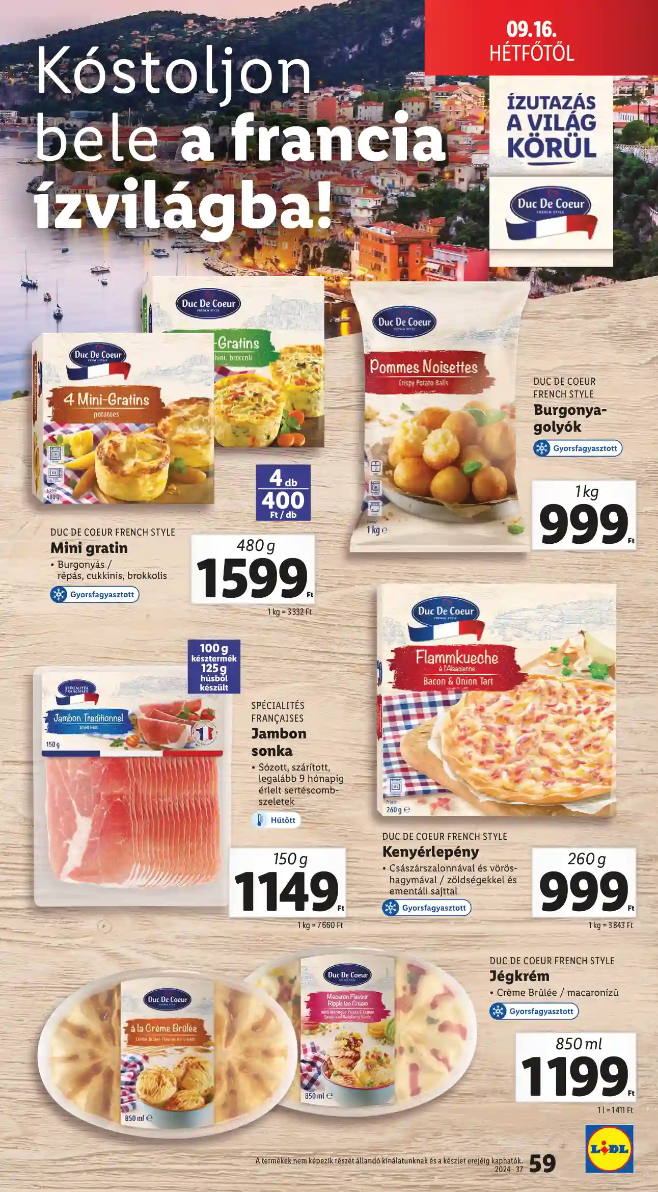 Lidl akciós újság 37. hét (55 oldal)