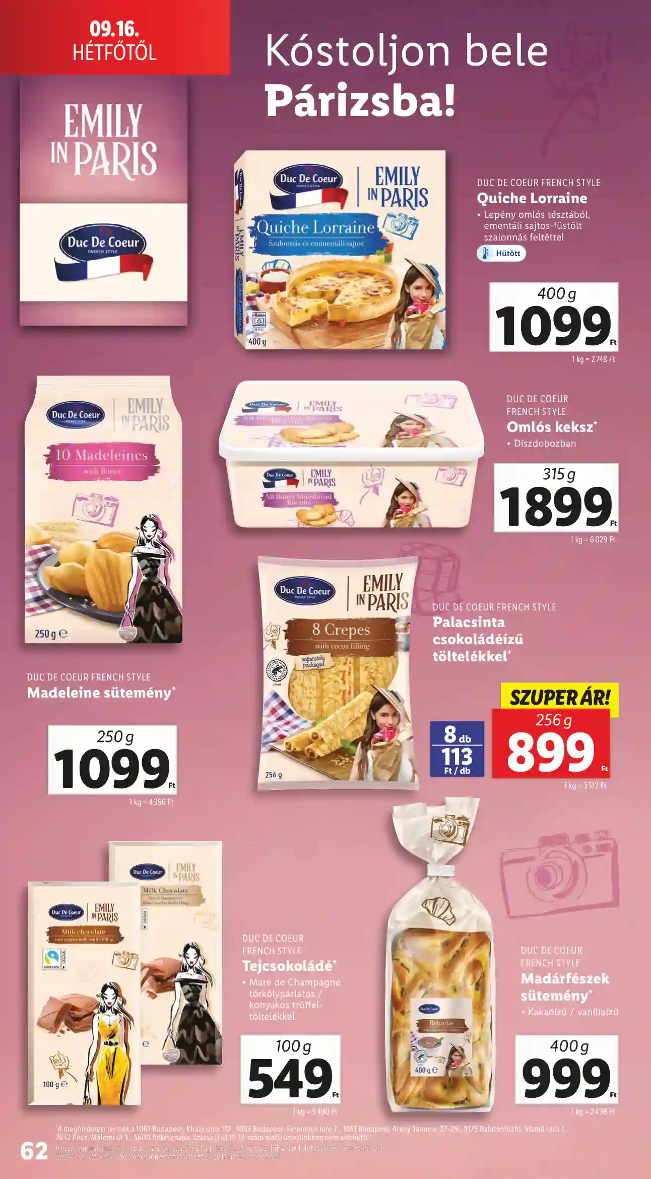 Lidl akciós újság 37. hét (59 oldal)