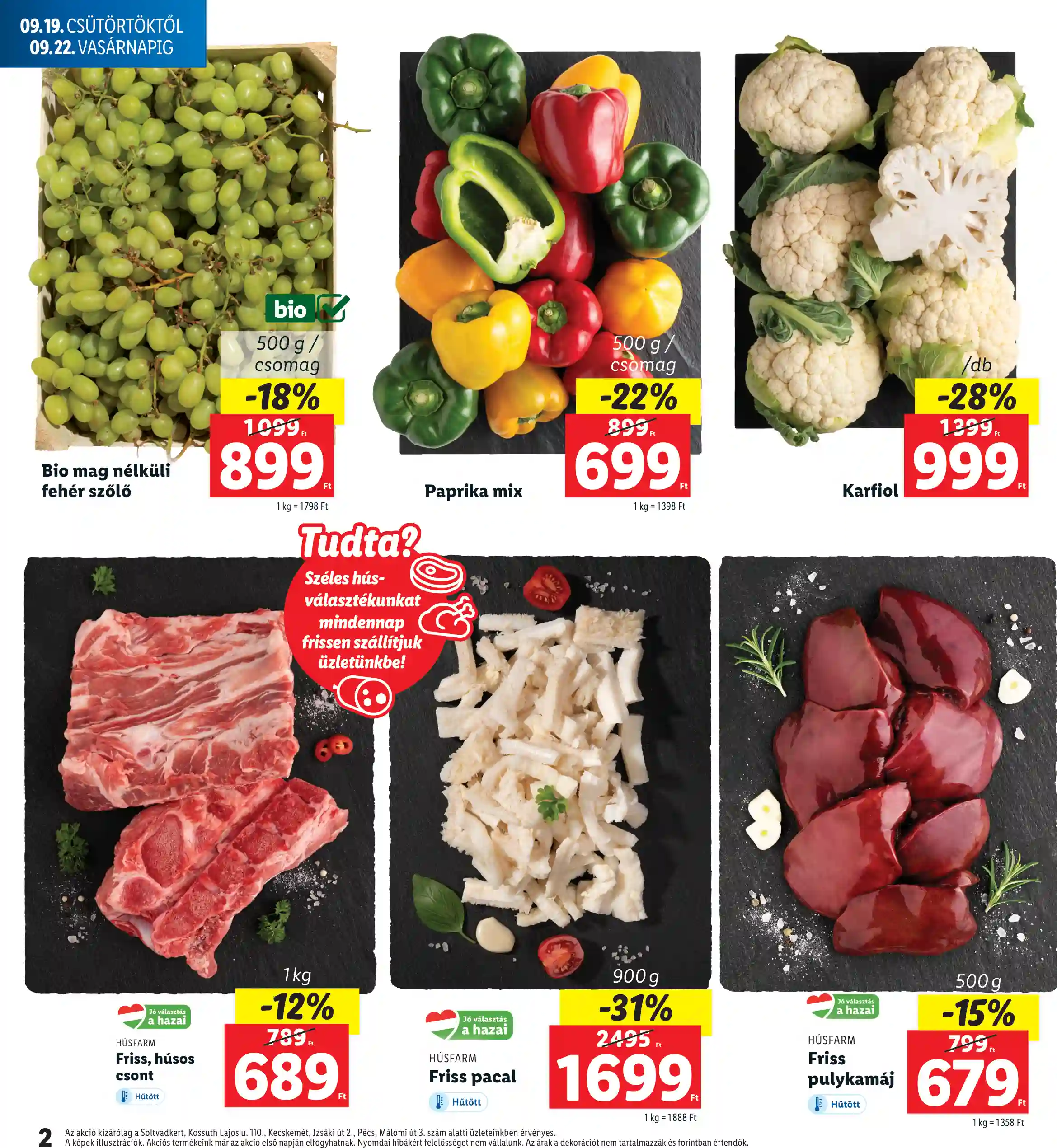 Lidl akciós újság 38. hét (2 oldal)