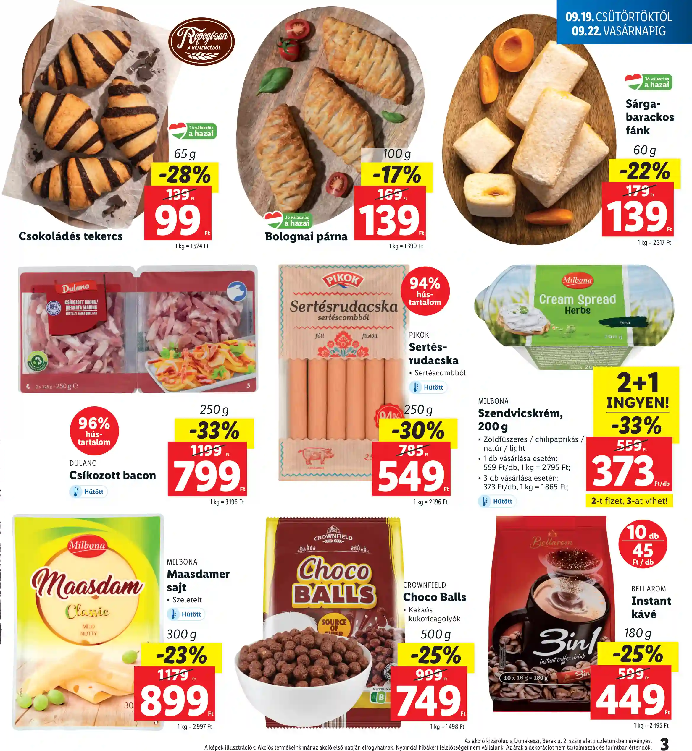 Lidl akciós újság 38. hét (3 oldal)