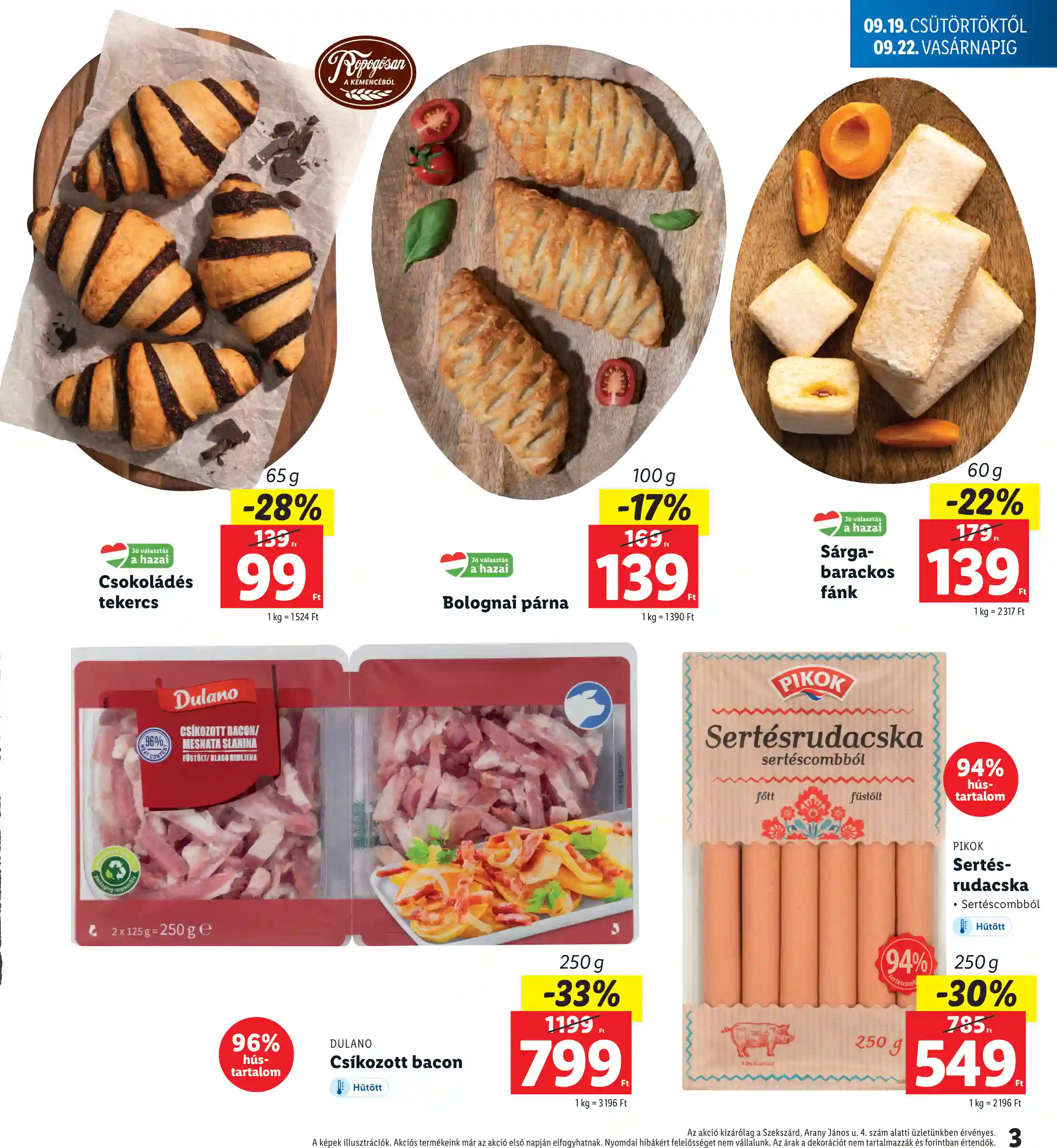 Lidl akciós újság 38. hét (3 oldal)