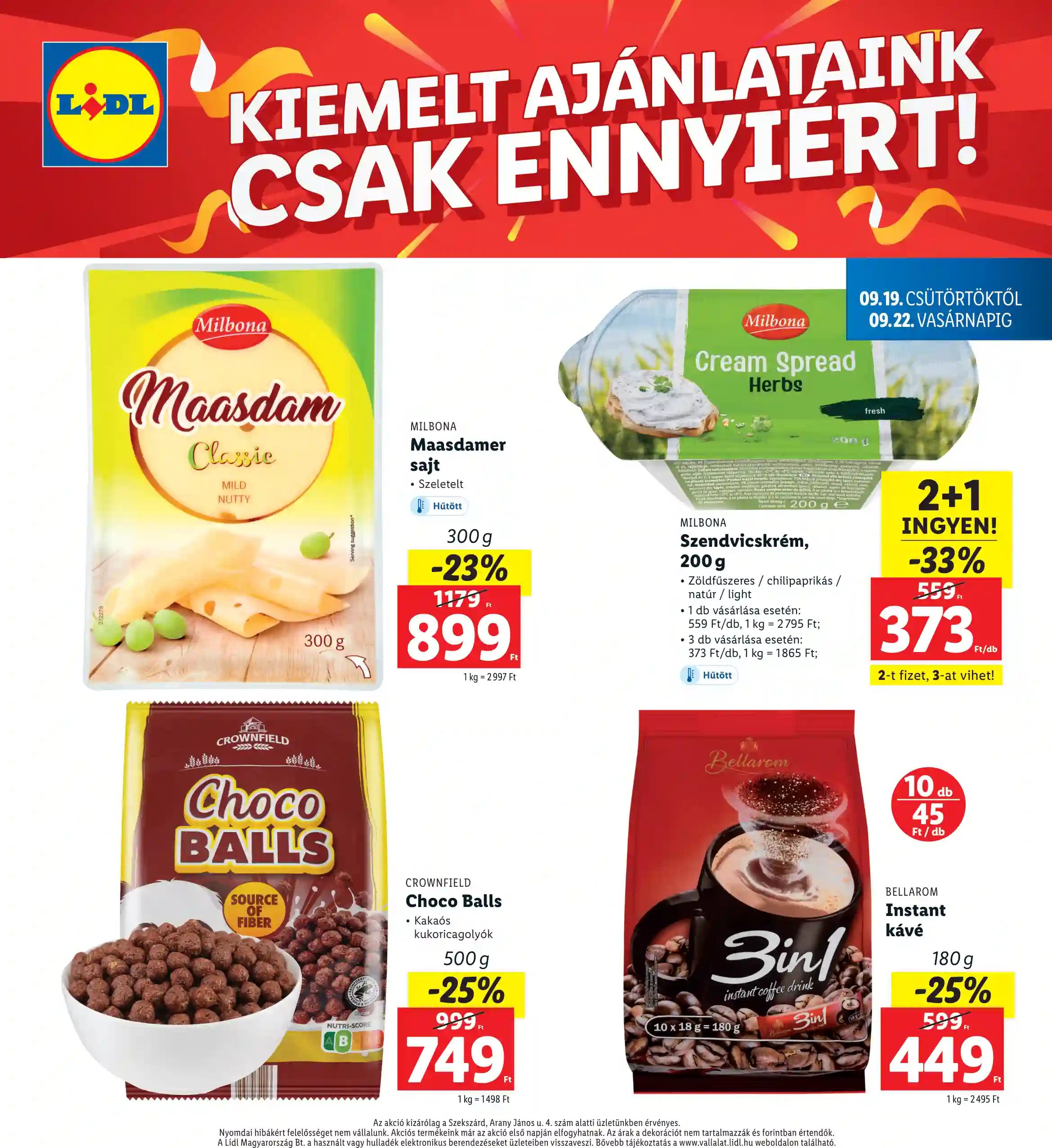 Lidl akciós újság 38. hét (4 oldal)