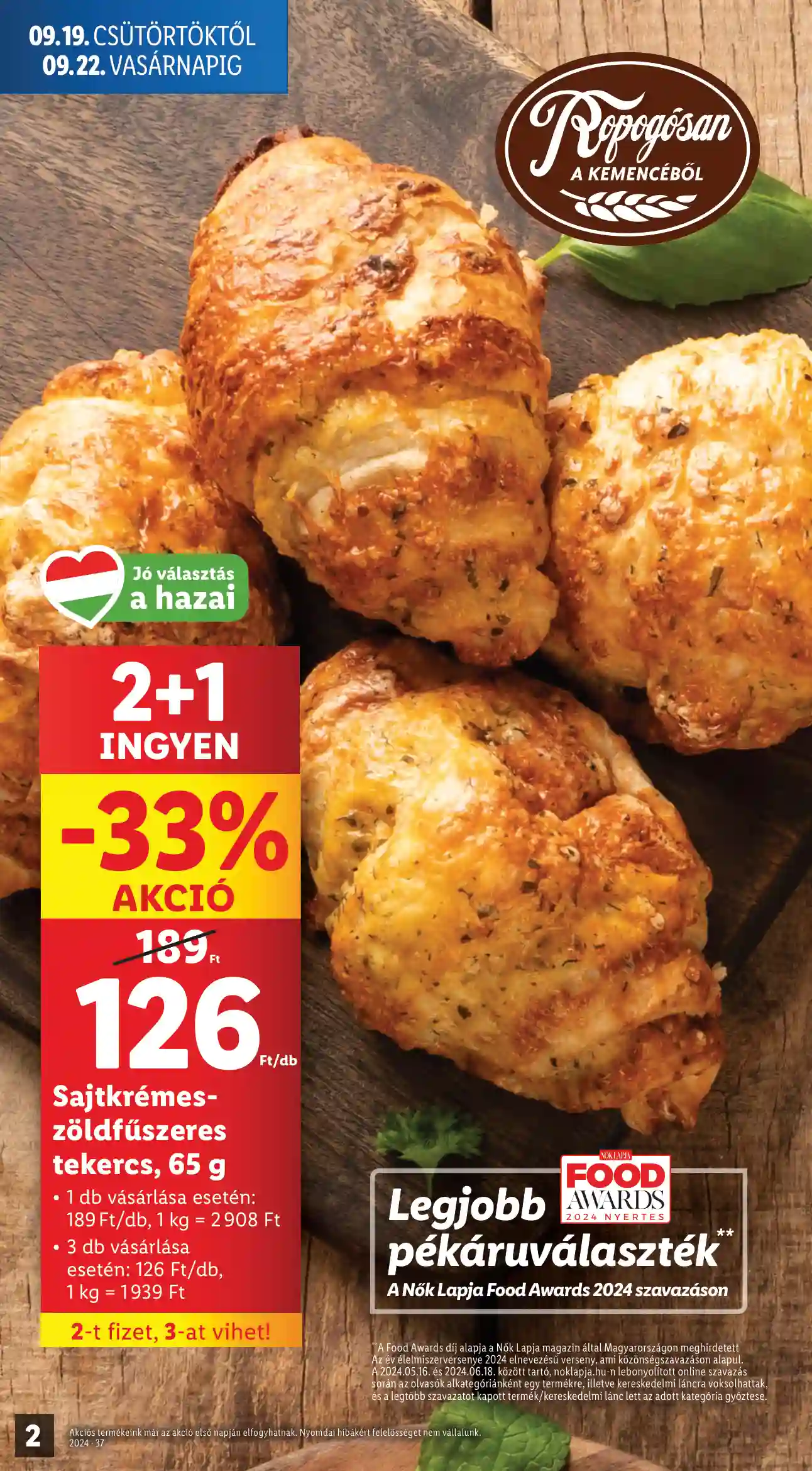Lidl akciós újság 38. hét (2 oldal)
