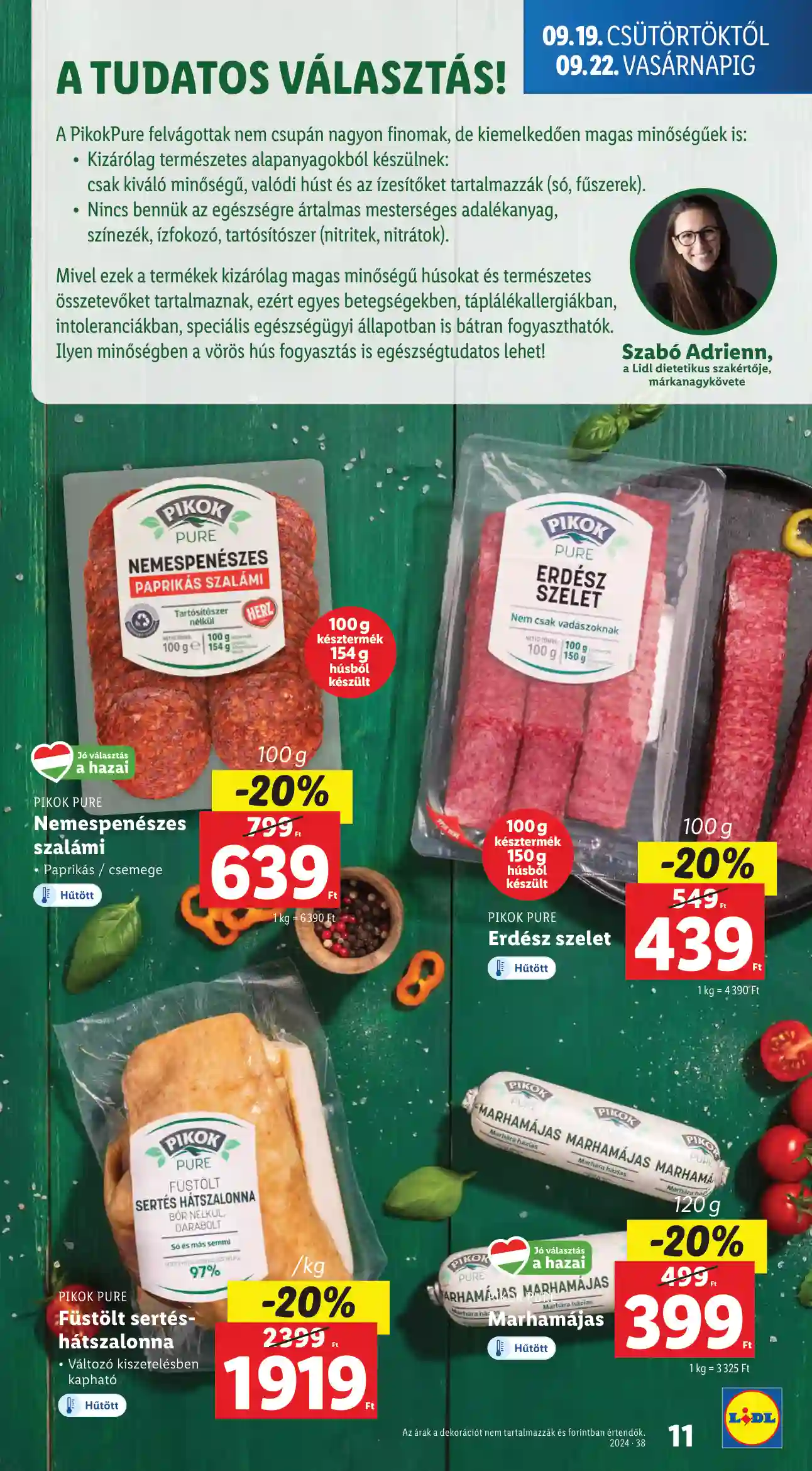 Lidl akciós újság 38. hét (3 oldal)