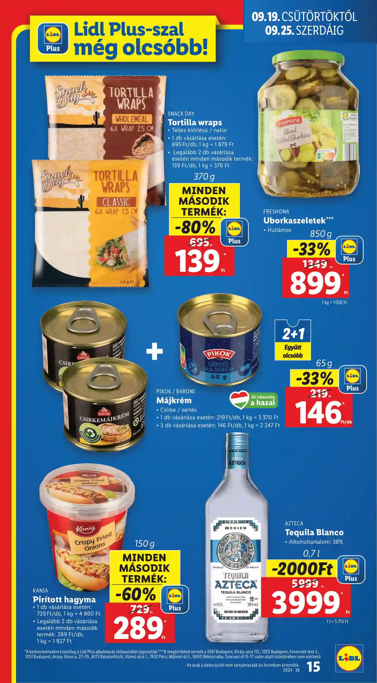 Lidl akciós újság 38. hét (7 oldal)