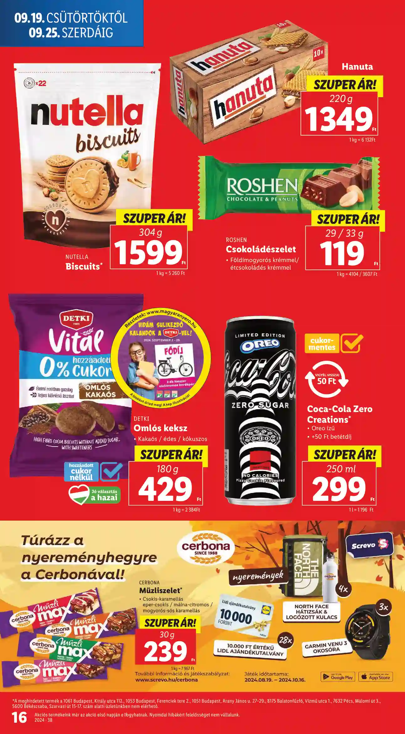 Lidl akciós újság 38. hét (8 oldal)