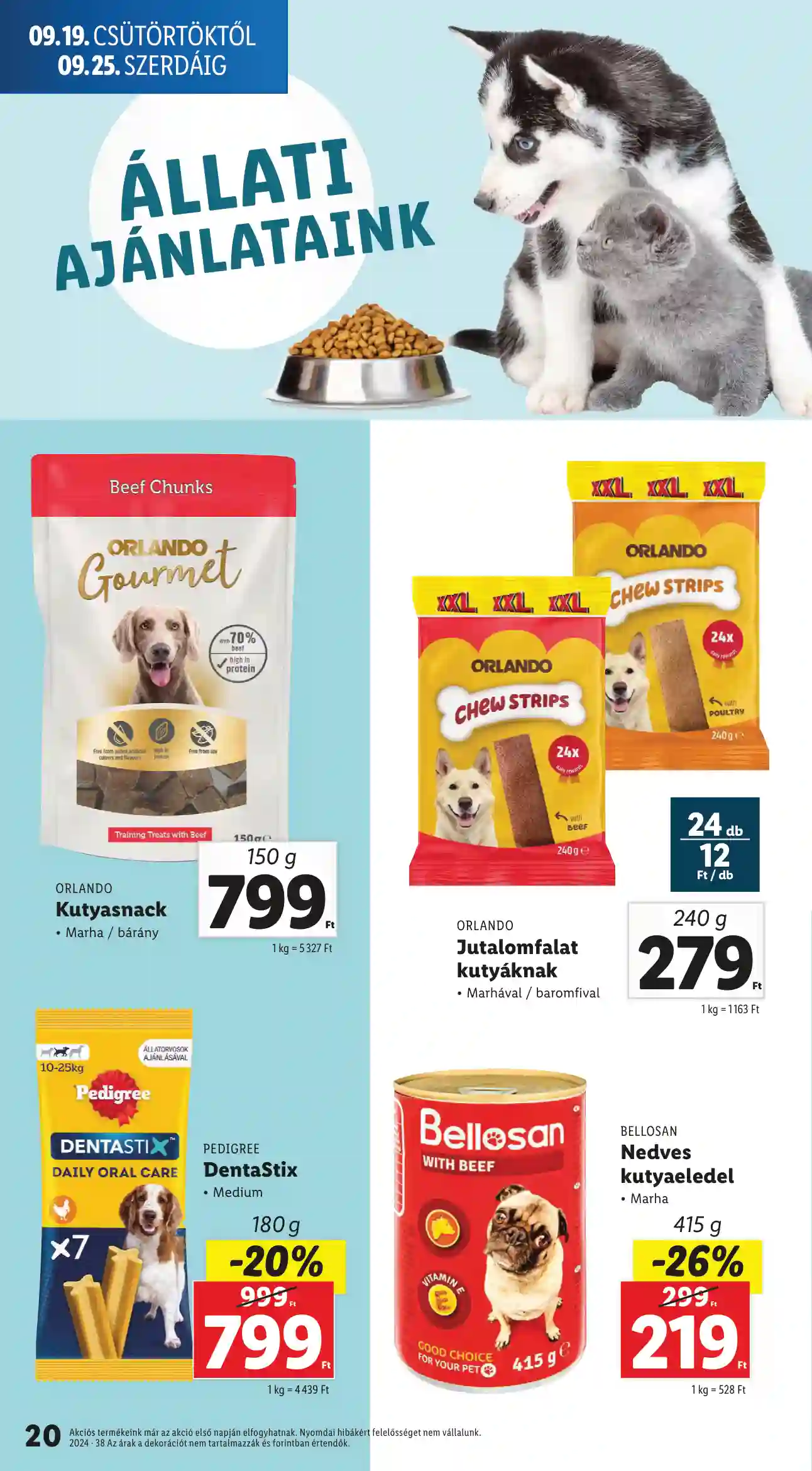 Lidl akciós újság 38. hét (12 oldal)