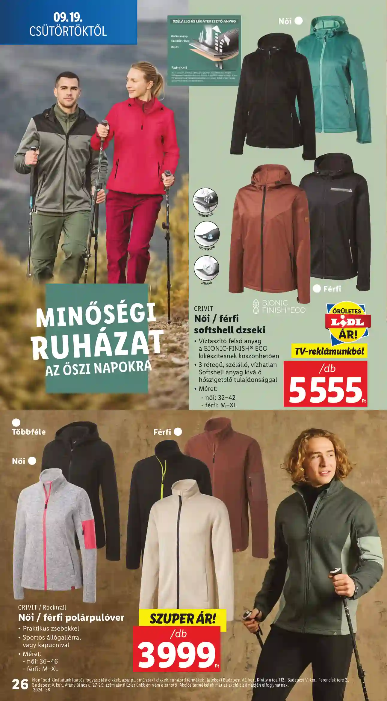 Lidl akciós újság 38. hét (19 oldal)