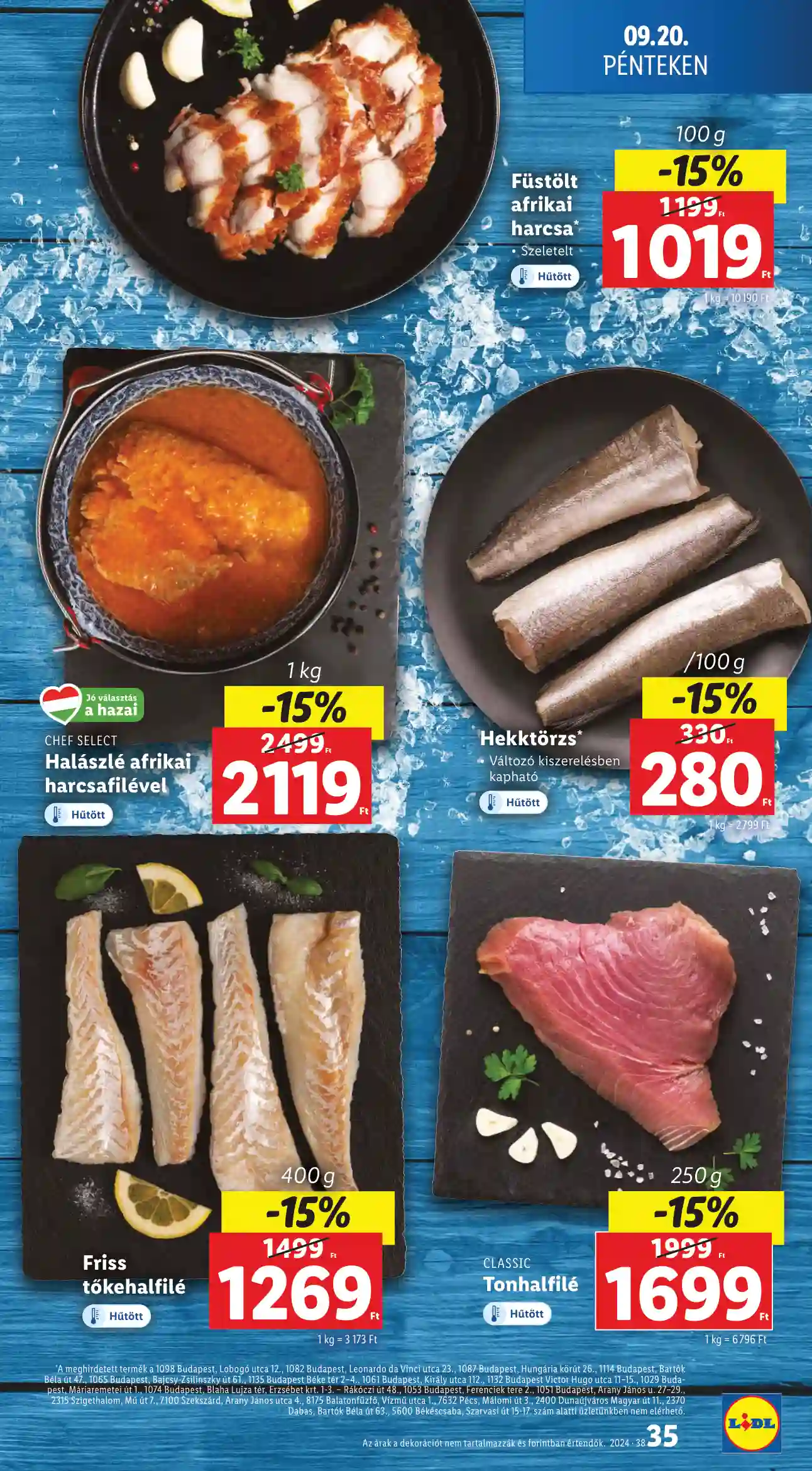 Lidl akciós újság 38. hét (29 oldal)