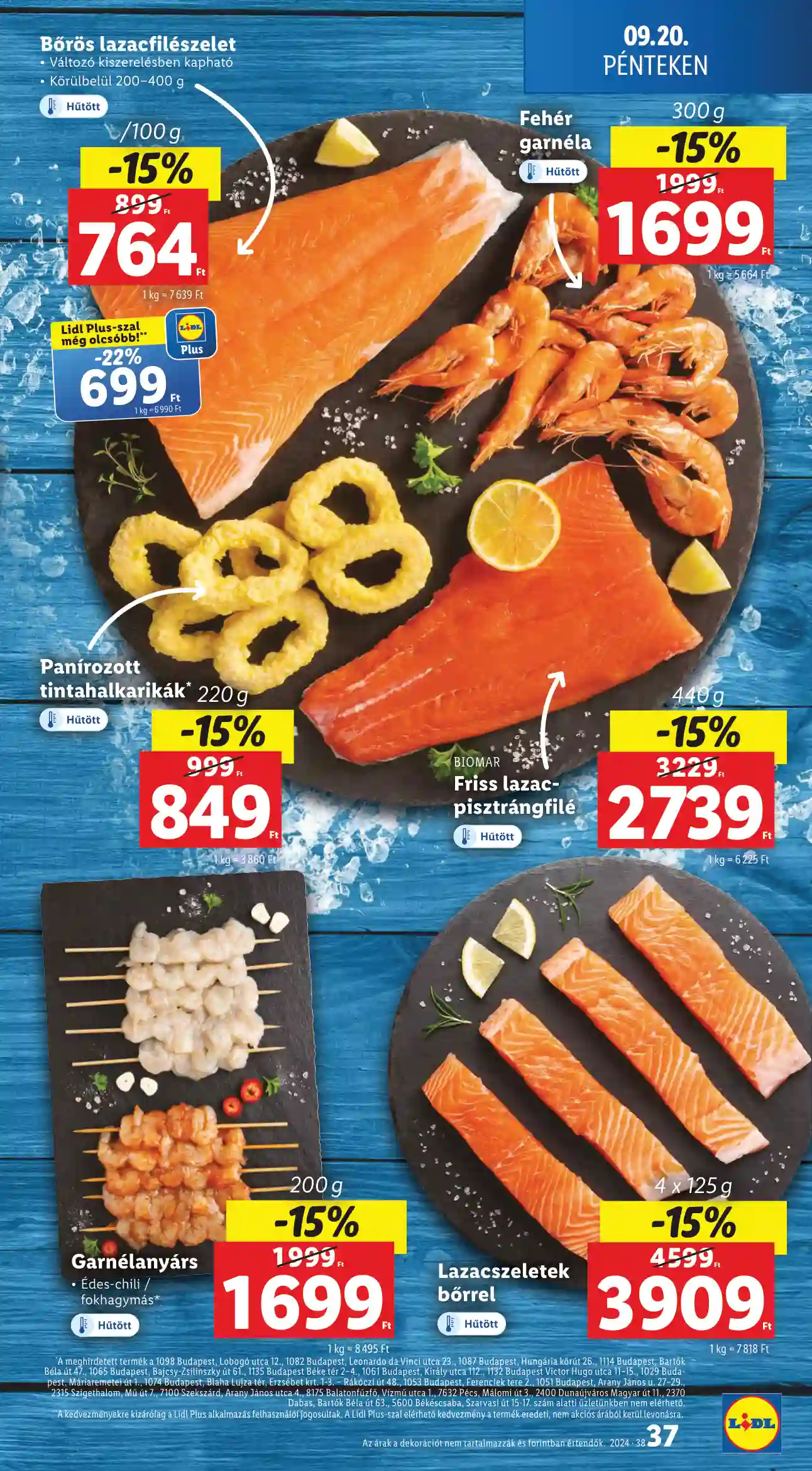 Lidl akciós újság 38. hét (31 oldal)