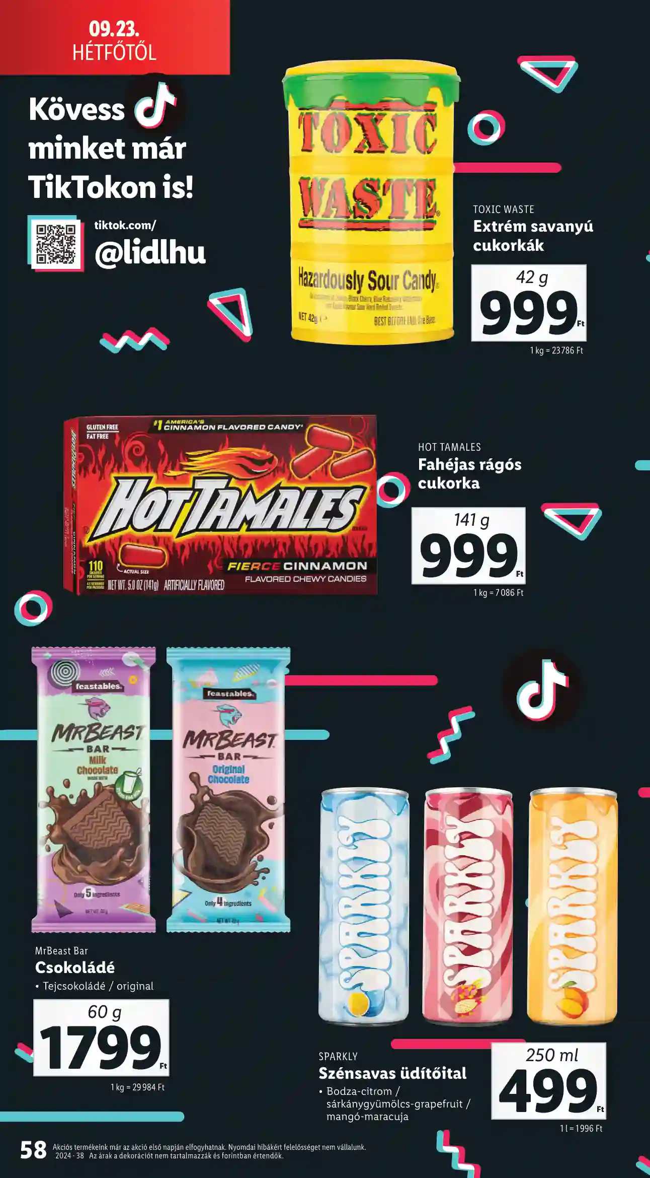 Lidl akciós újság 38. hét (54 oldal)