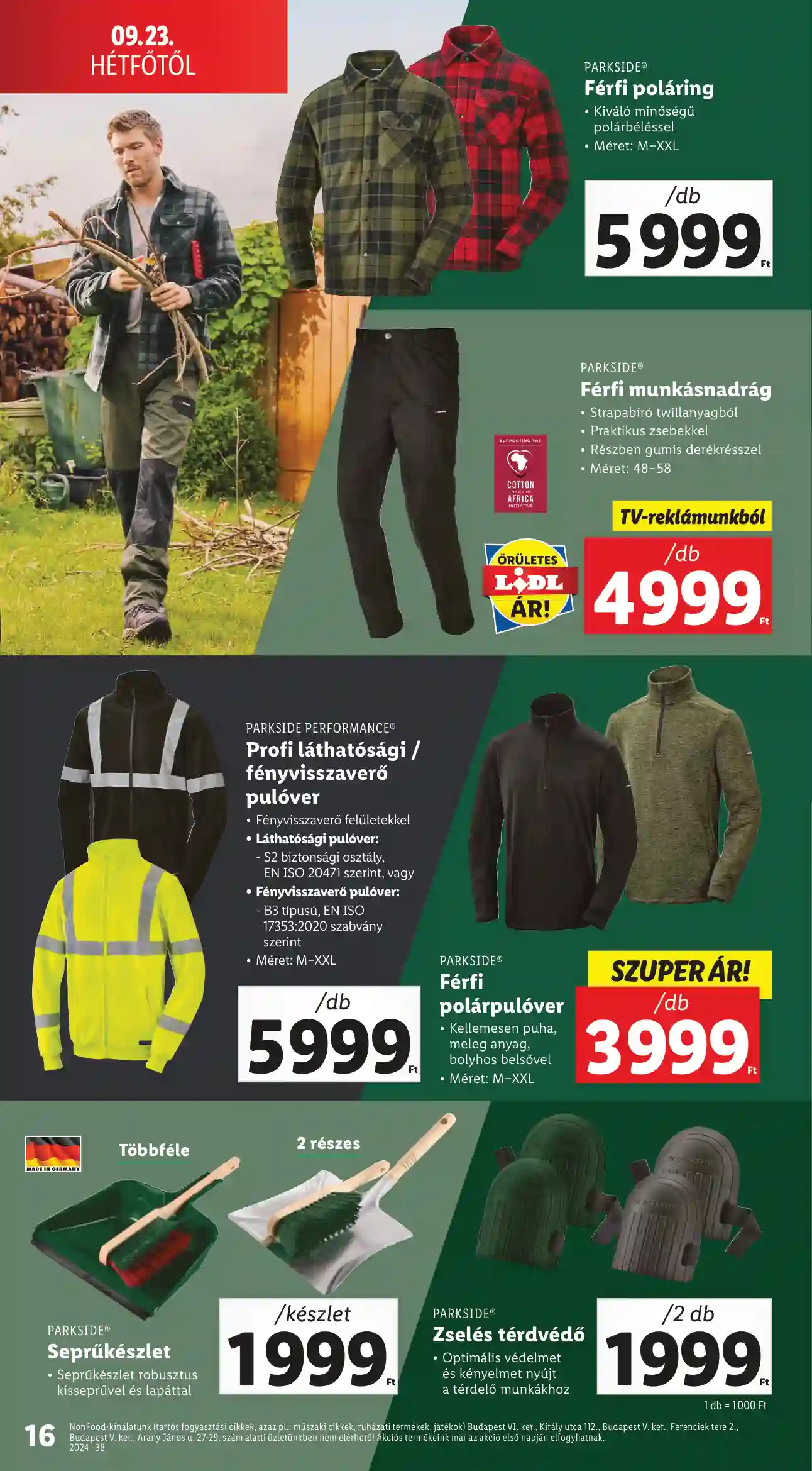 Lidl akciós újság 38. hét (8 oldal)