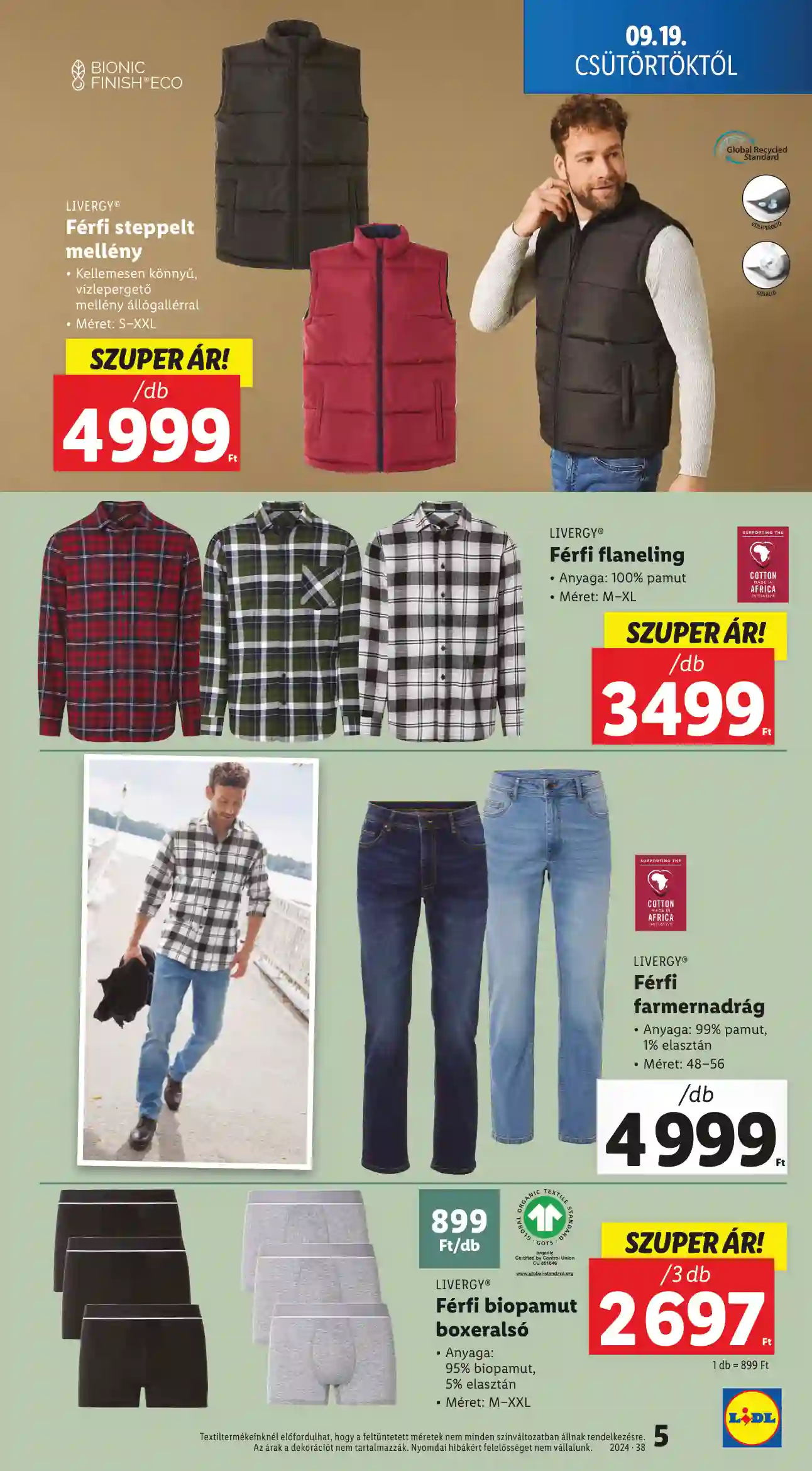 Lidl akciós újság 38. hét (16 oldal)
