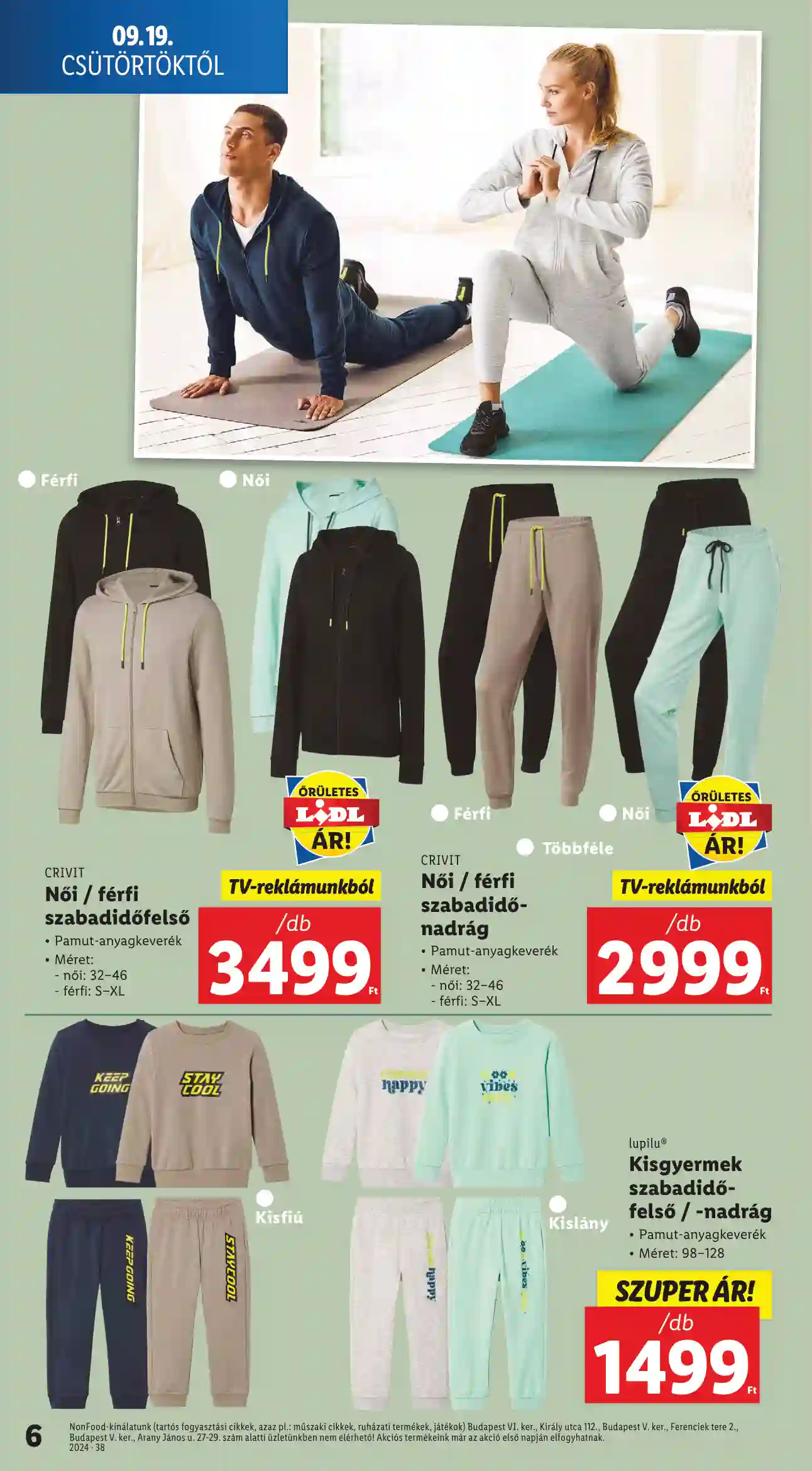 Lidl akciós újság 38. hét (17 oldal)