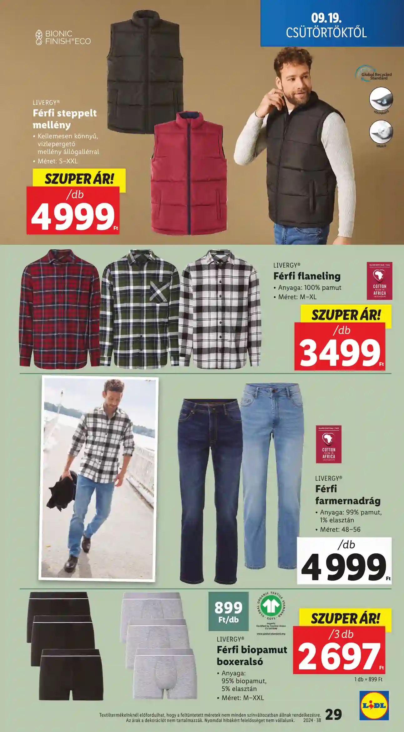 Lidl akciós újság 38. hét (22 oldal)
