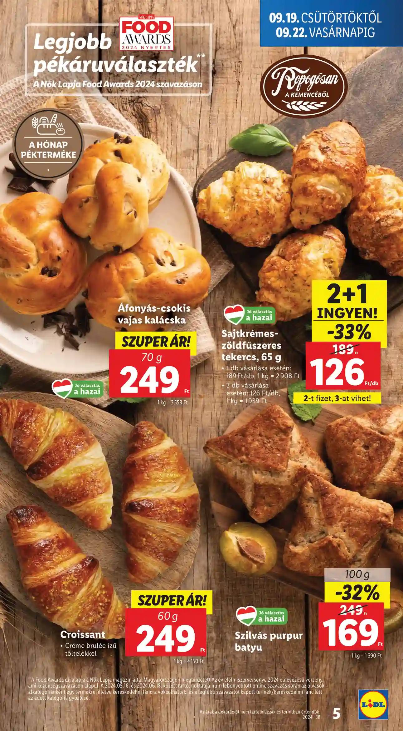 Lidl akciós újság 38. hét (35 oldal)