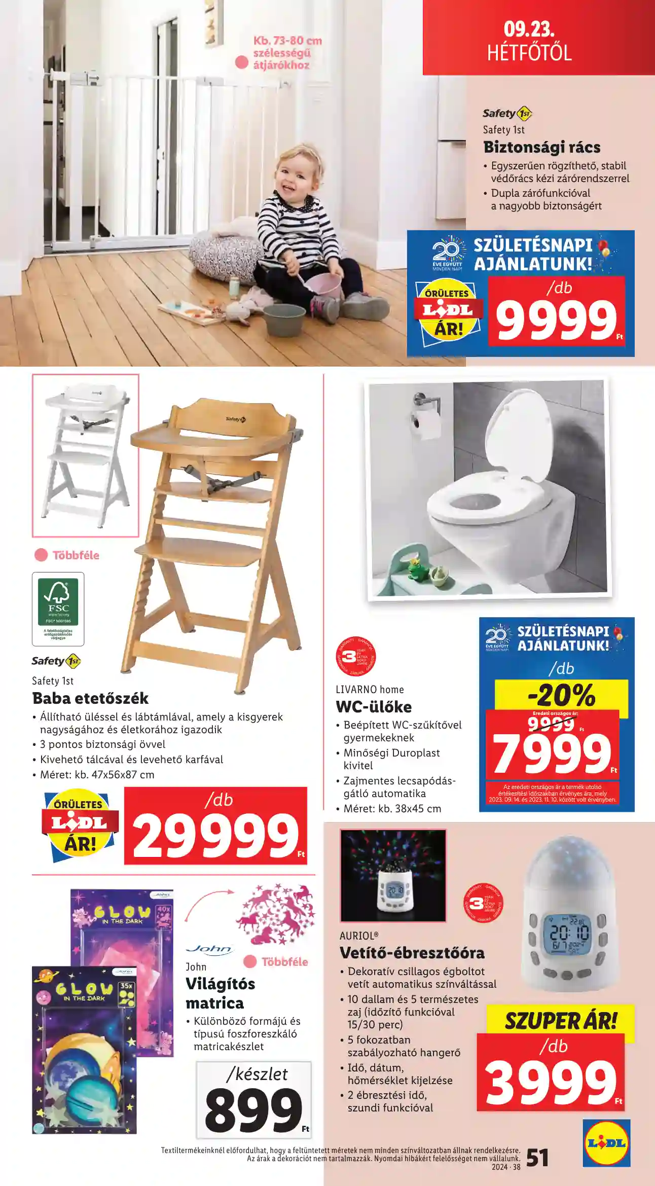 Lidl akciós újság 38. hét (47 oldal)