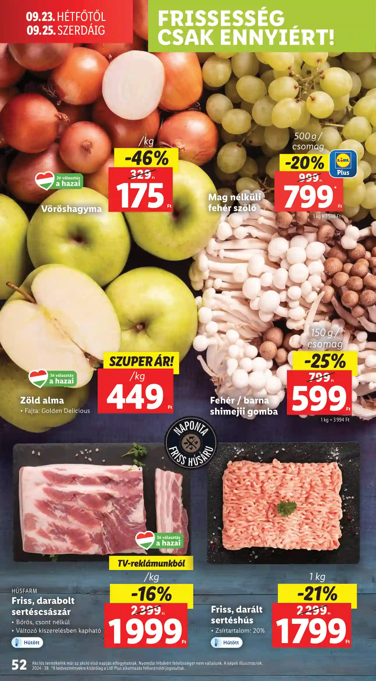Lidl akciós újság 38. hét (48 oldal)