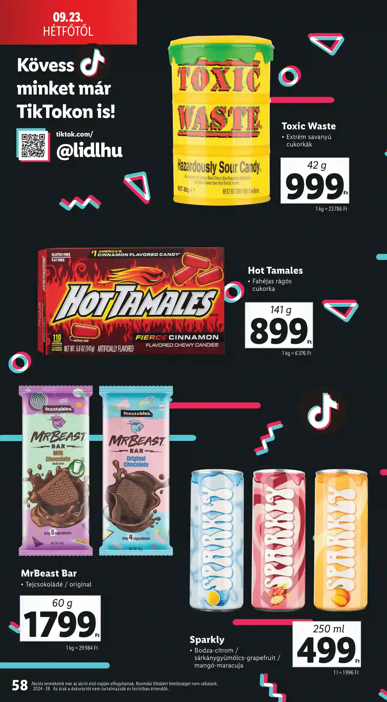 Lidl akciós újság 38. hét (54 oldal)