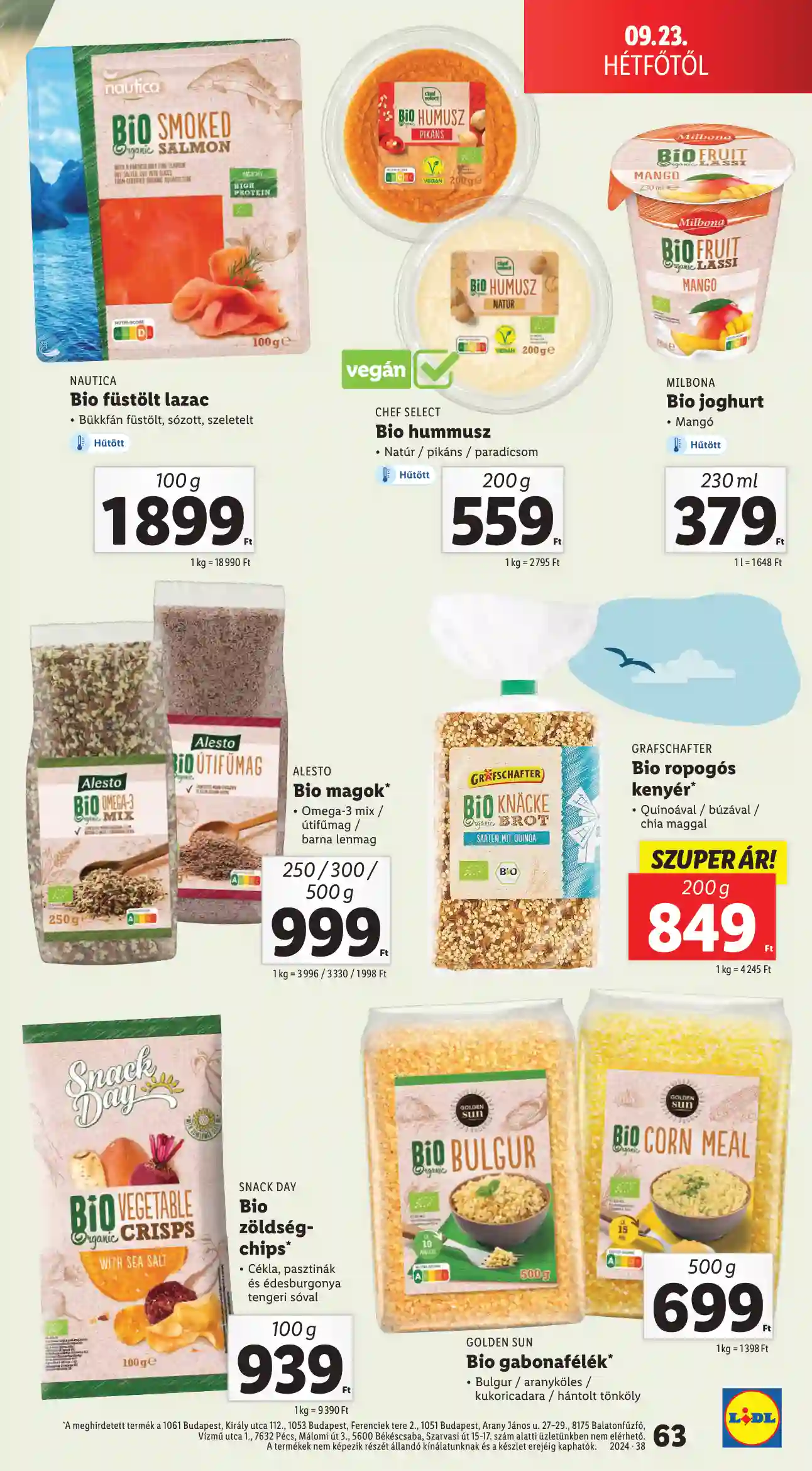 Lidl akciós újság 38. hét (60 oldal)