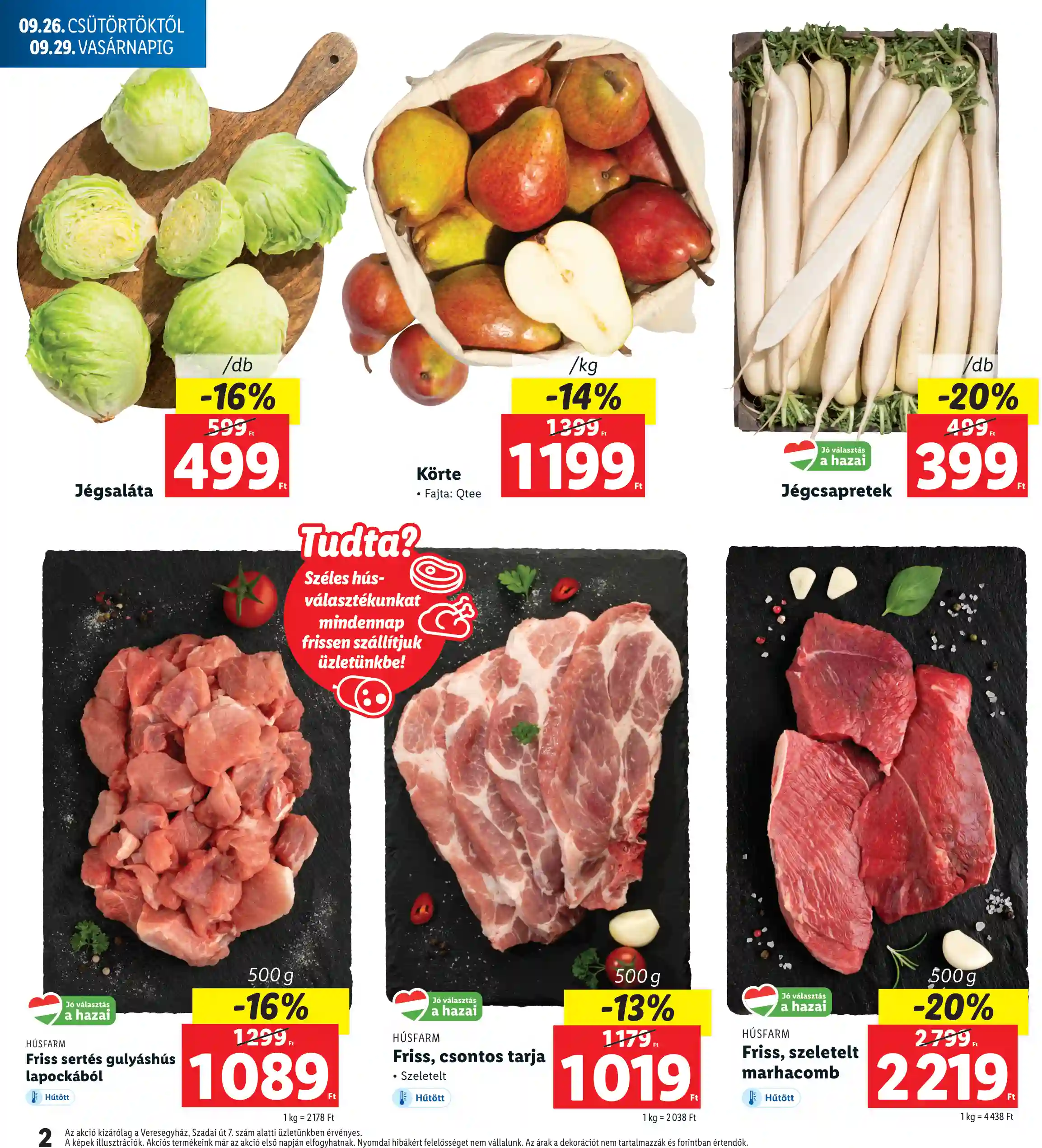 Lidl akciós újság 39. hét (2 oldal)