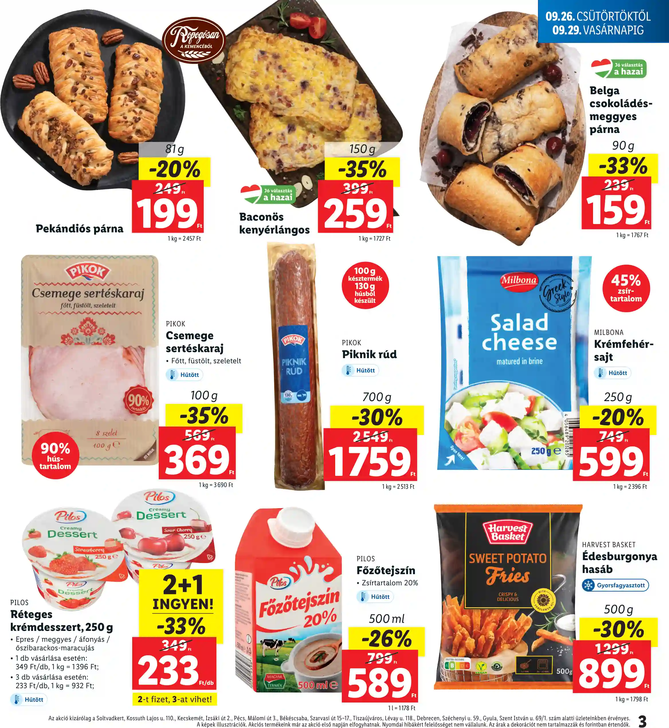 Lidl akciós újság 39. hét (3 oldal)