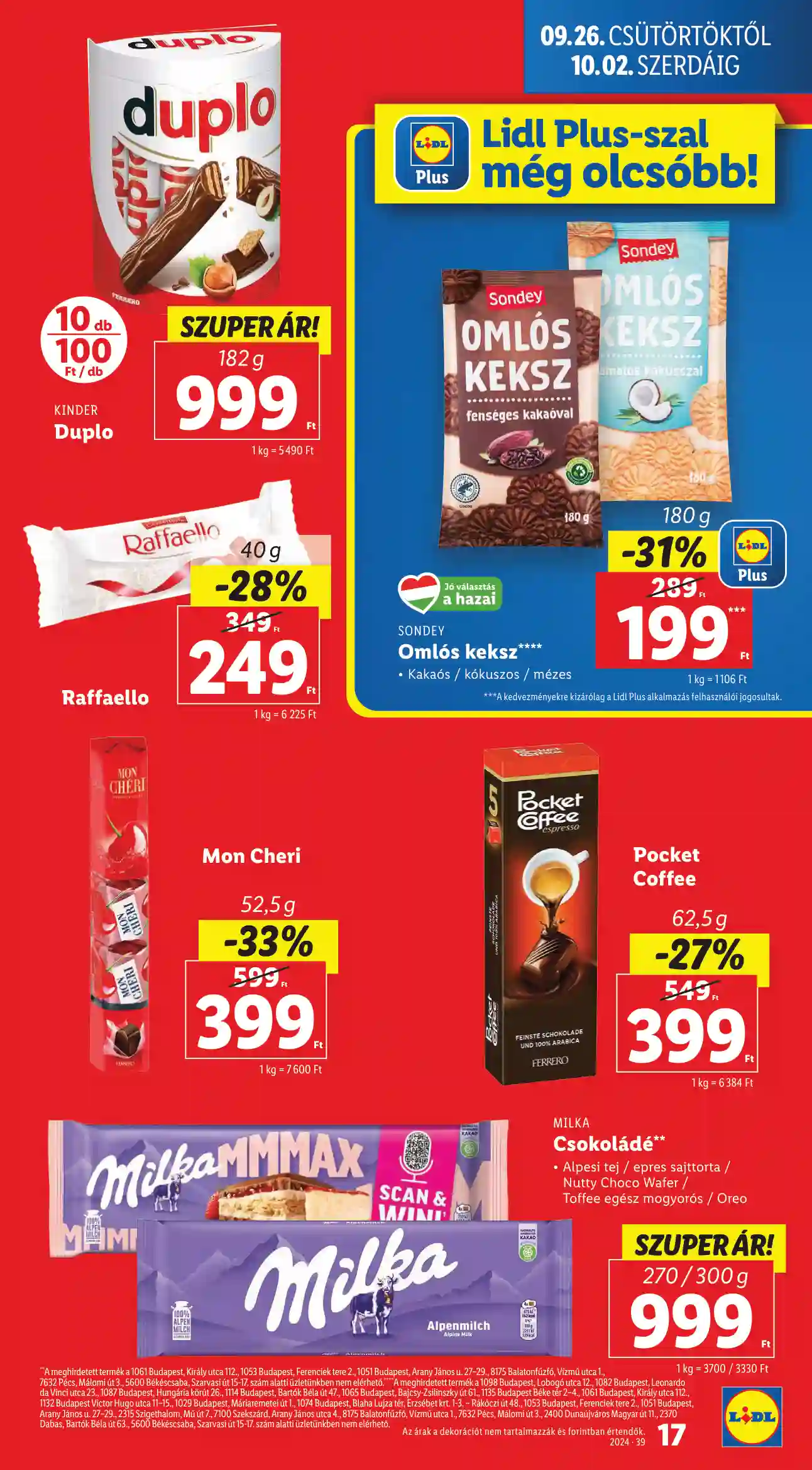 Lidl akciós újság 39. hét (9 oldal)