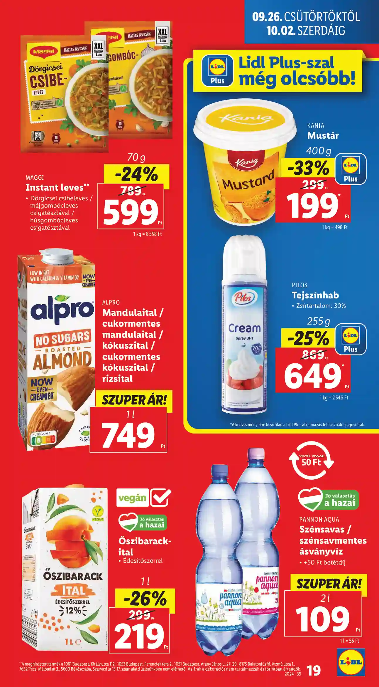 Lidl akciós újság 39. hét (11 oldal)